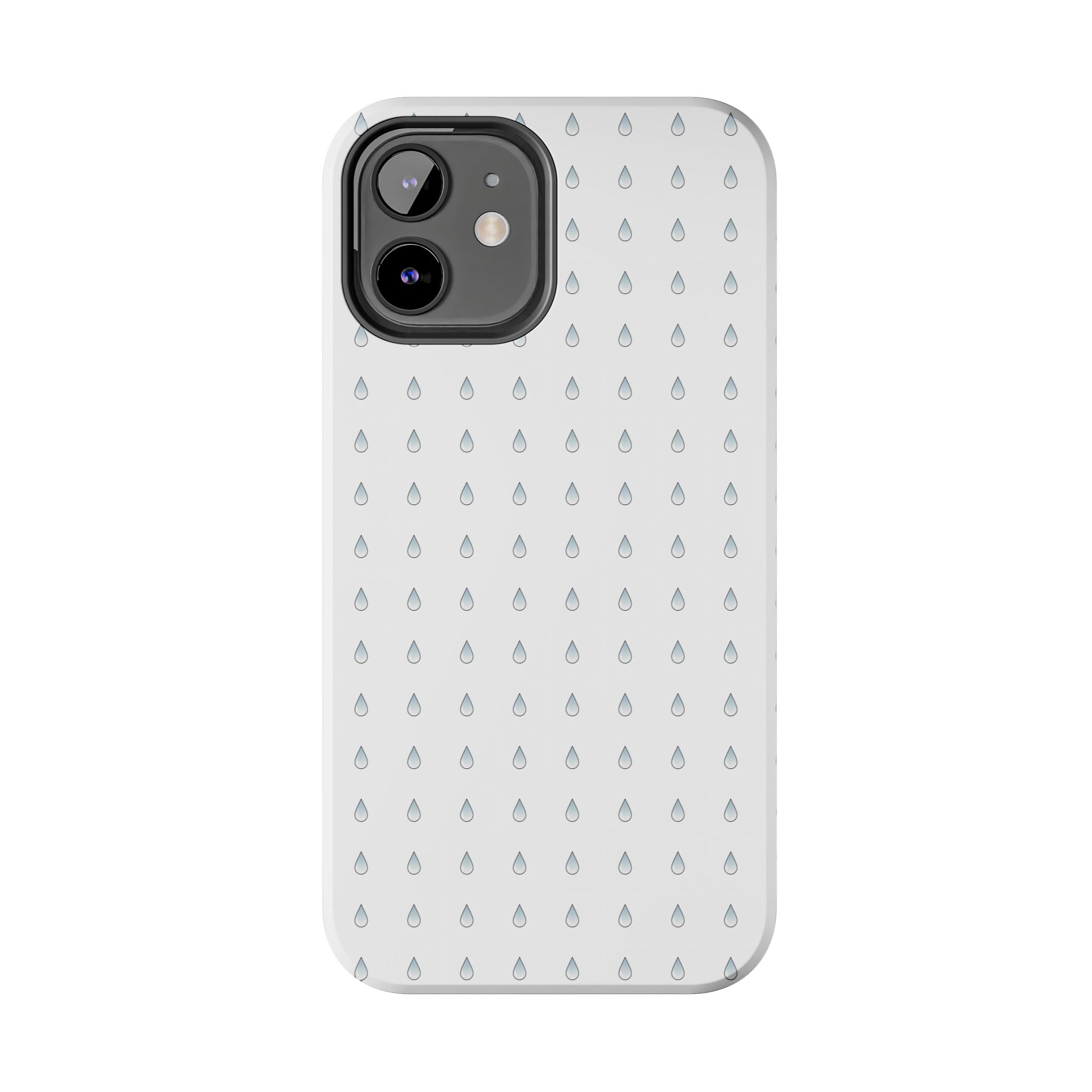 Tough Phone Case — Minimal Raindrop Protective Cover