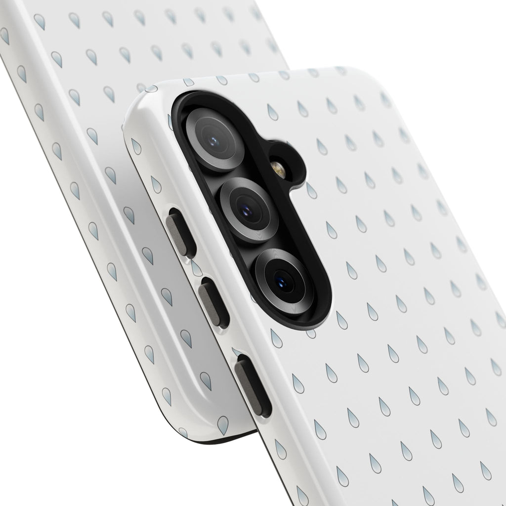 Tough Phone Case — Minimal Raindrop Protective Cover