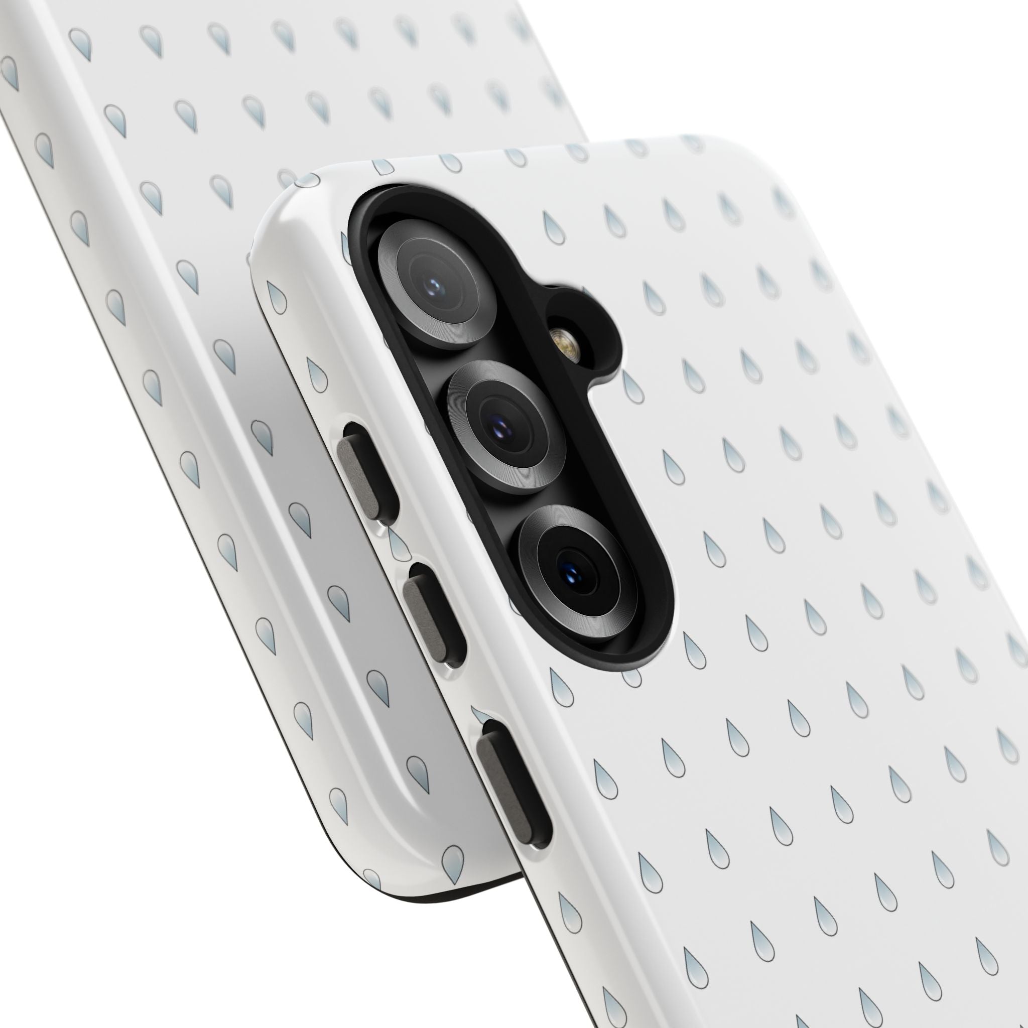 Tough Phone Case — Minimal Raindrop Protective Cover