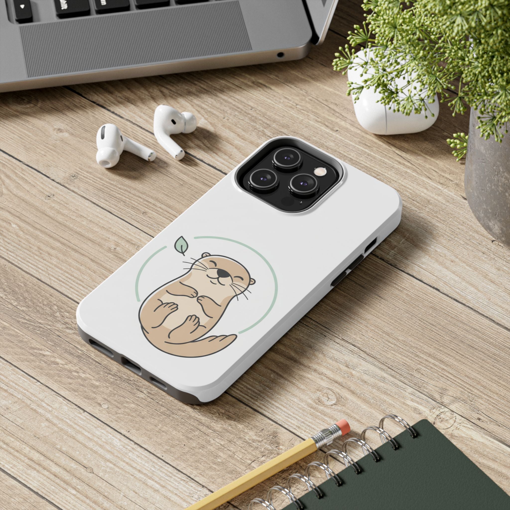 Cute Otter – Cartoon Otter Protective Phone Cover