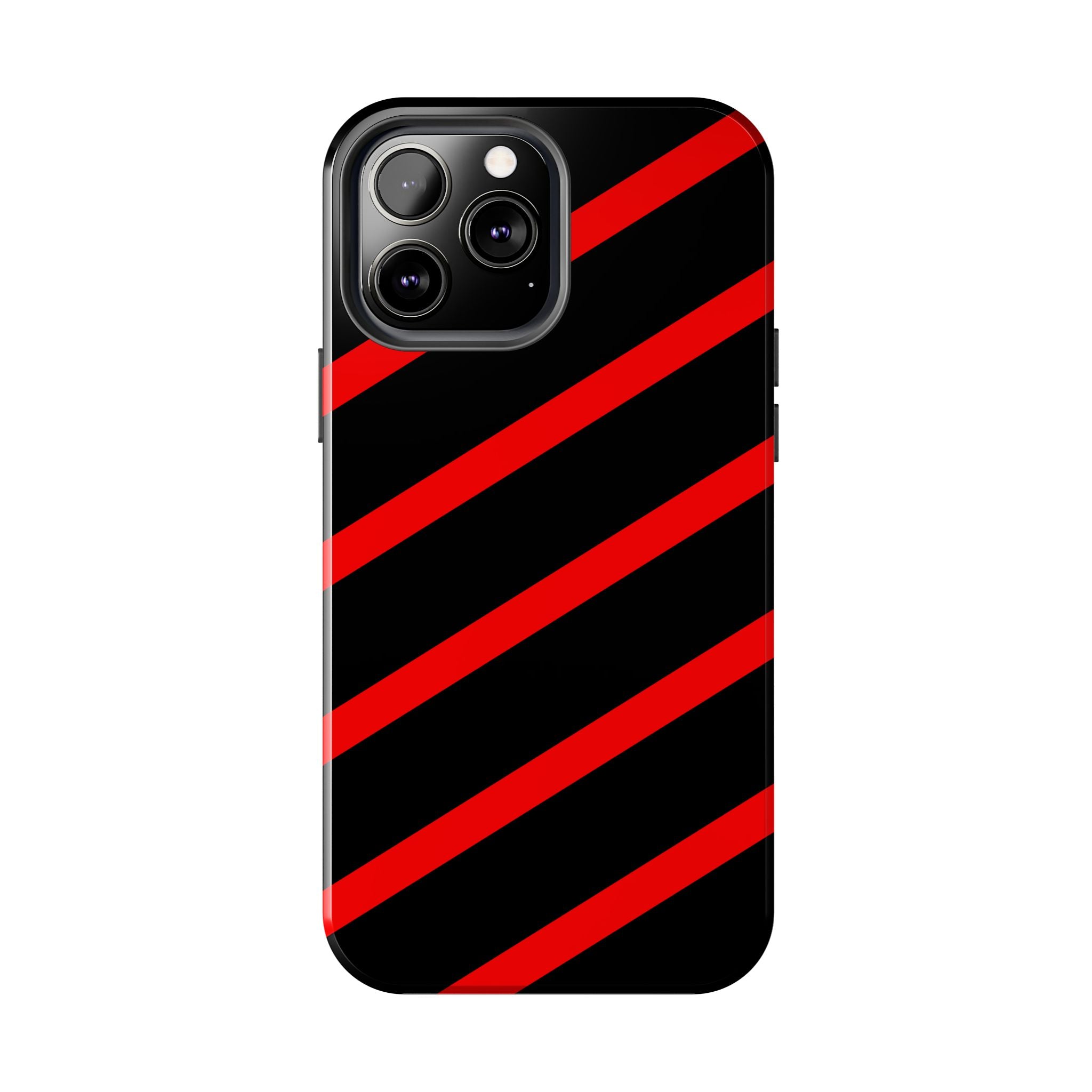 Copy of Tough Phone Case — Blue Diagonal Stripe Shockproof Cover