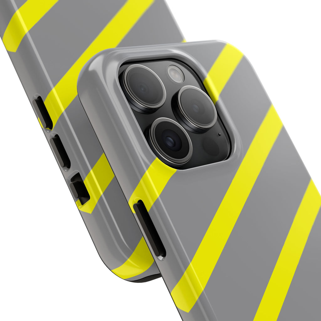 Copy of Tough Phone Case — Blue Diagonal Stripe Shockproof Cover