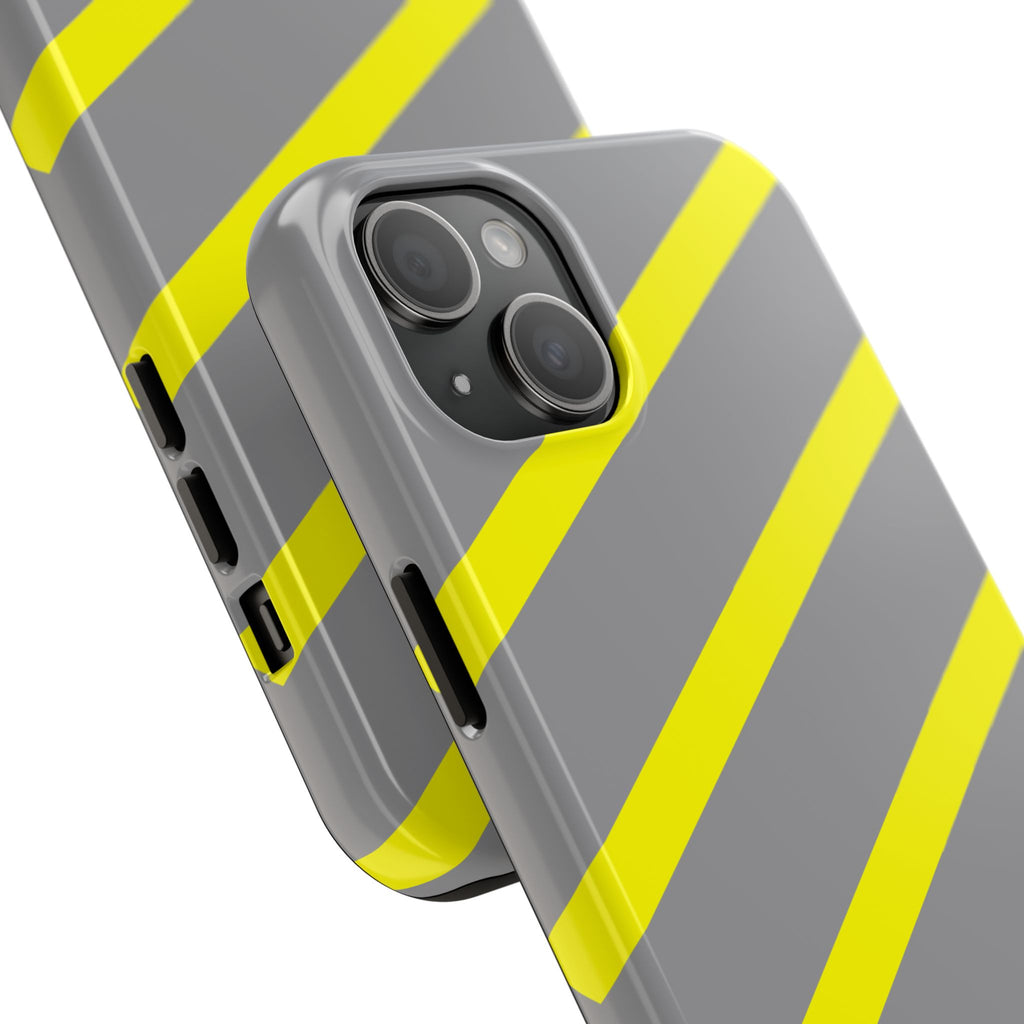 Copy of Tough Phone Case — Blue Diagonal Stripe Shockproof Cover