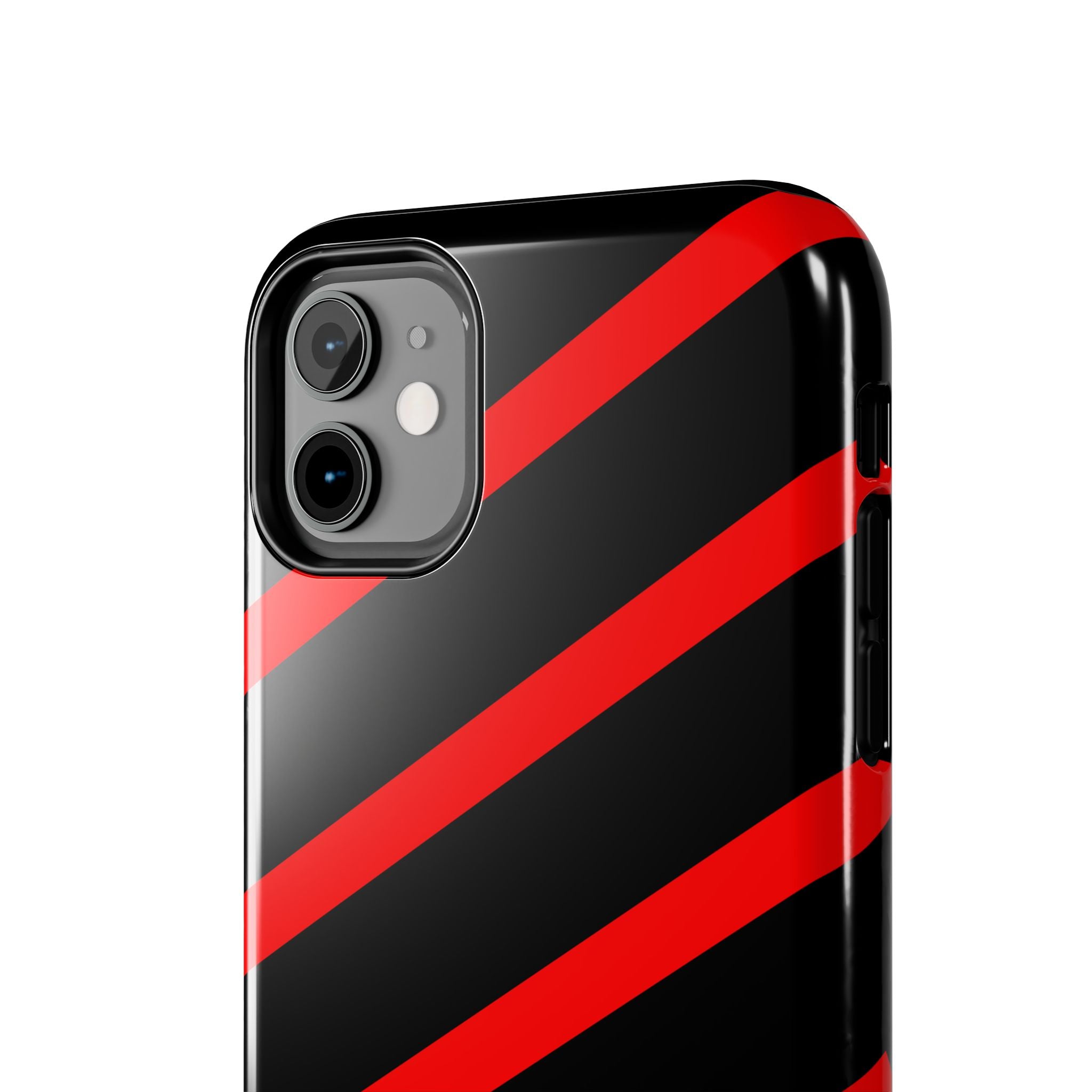 Copy of Tough Phone Case — Blue Diagonal Stripe Shockproof Cover