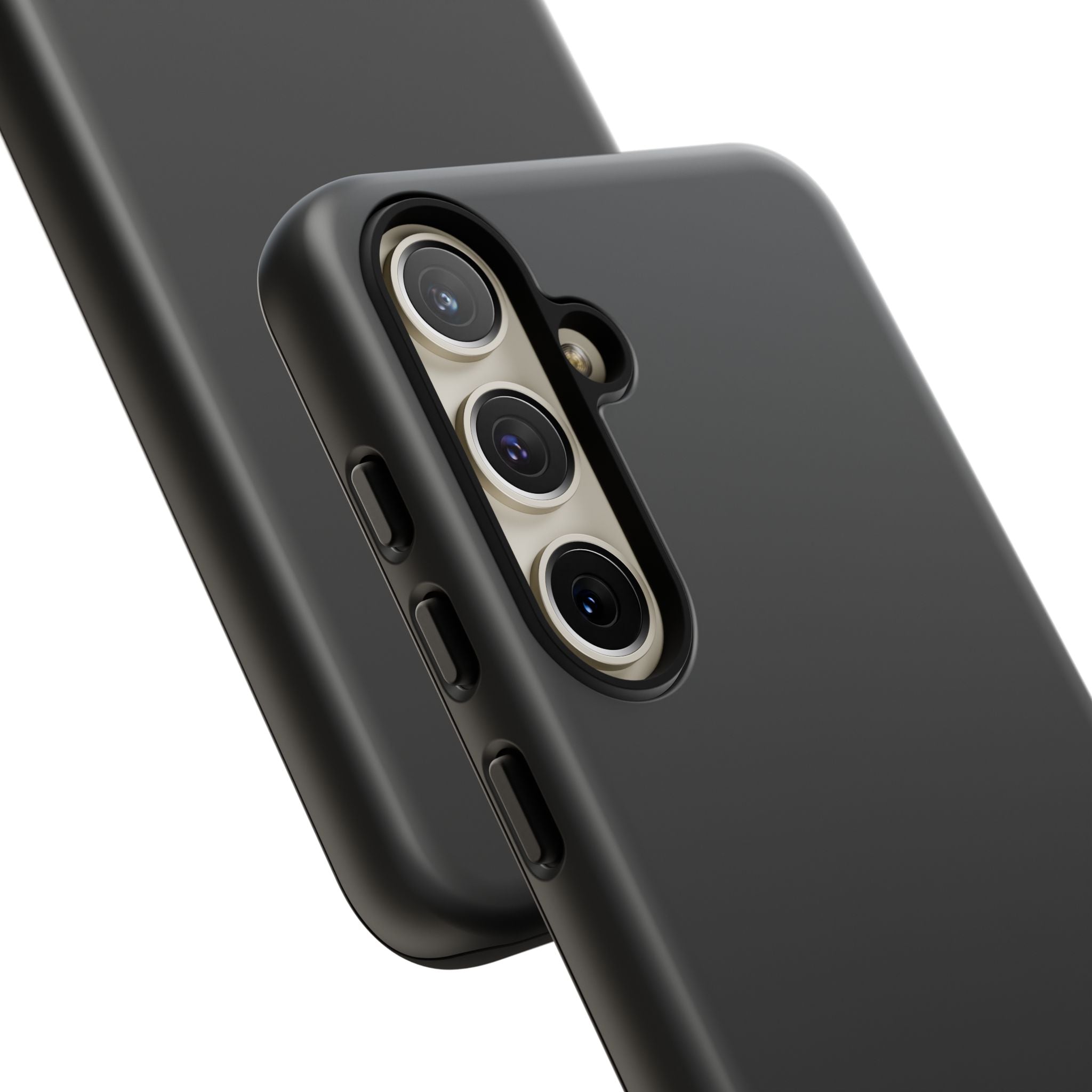 Phone Case - "Progress Over Perfection" Glossy Black Protective Cover
