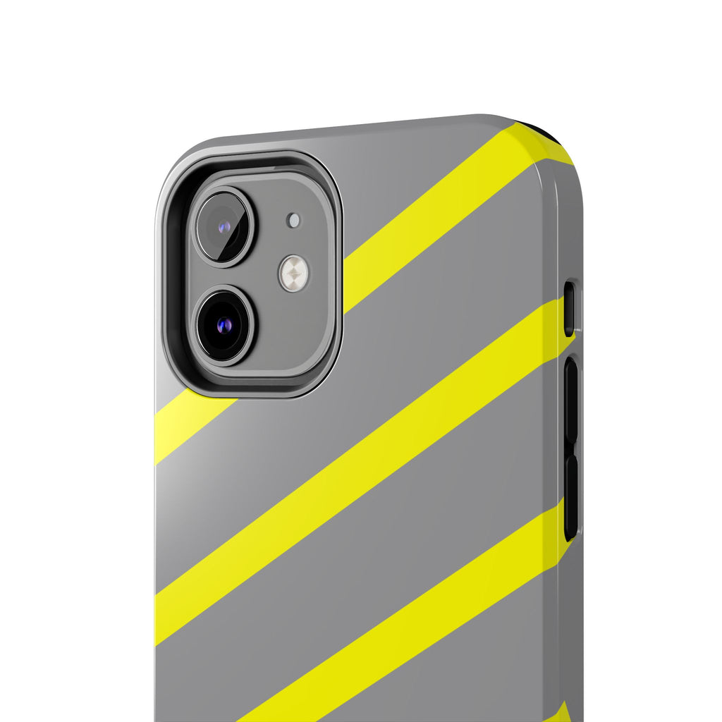 Copy of Tough Phone Case — Blue Diagonal Stripe Shockproof Cover