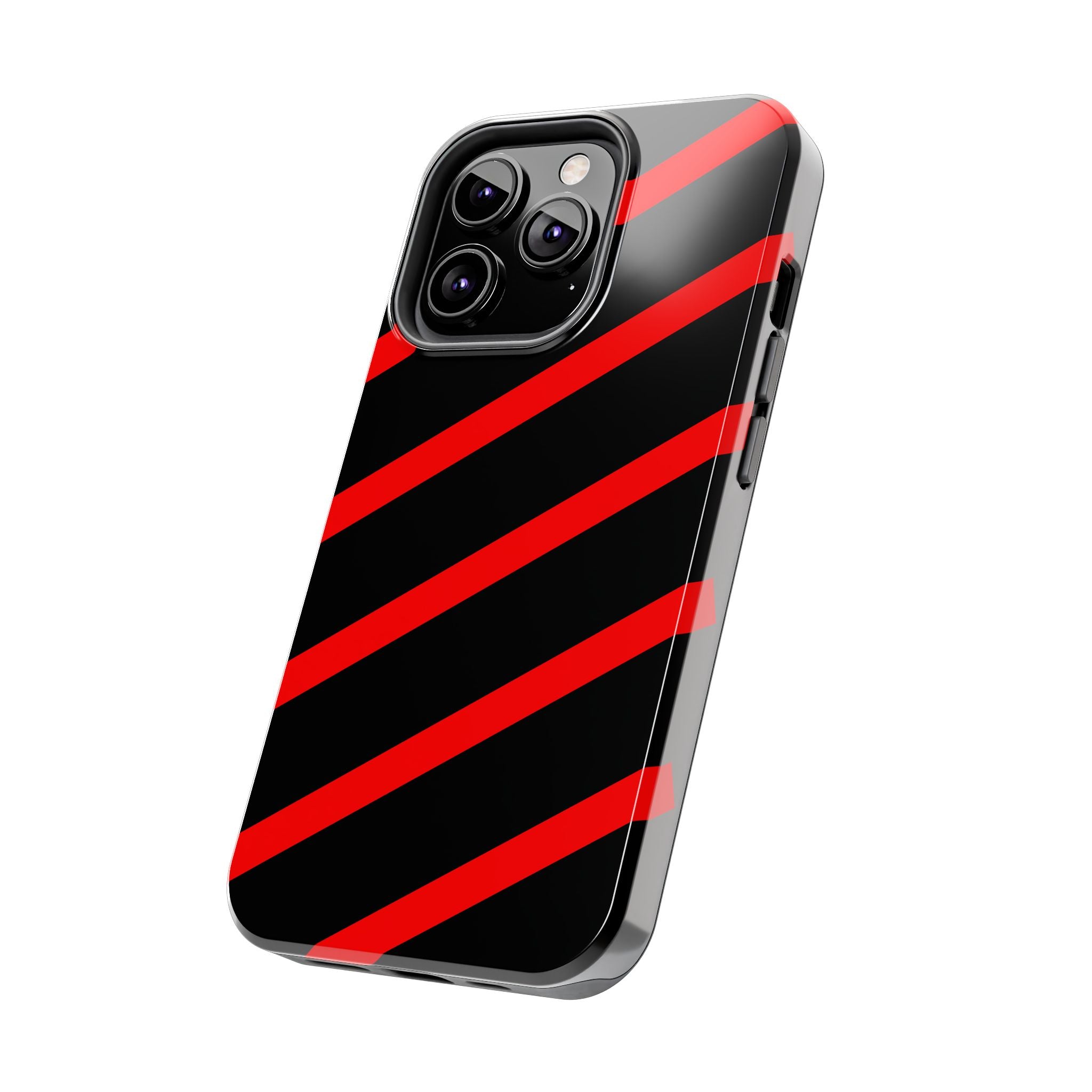Copy of Tough Phone Case — Blue Diagonal Stripe Shockproof Cover