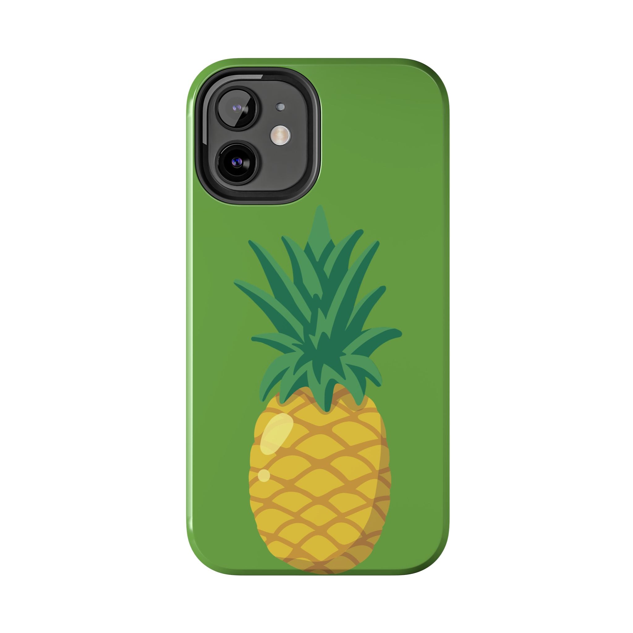 Pineapple Tough Phone Case — Tropical Green Protective Phone Cover