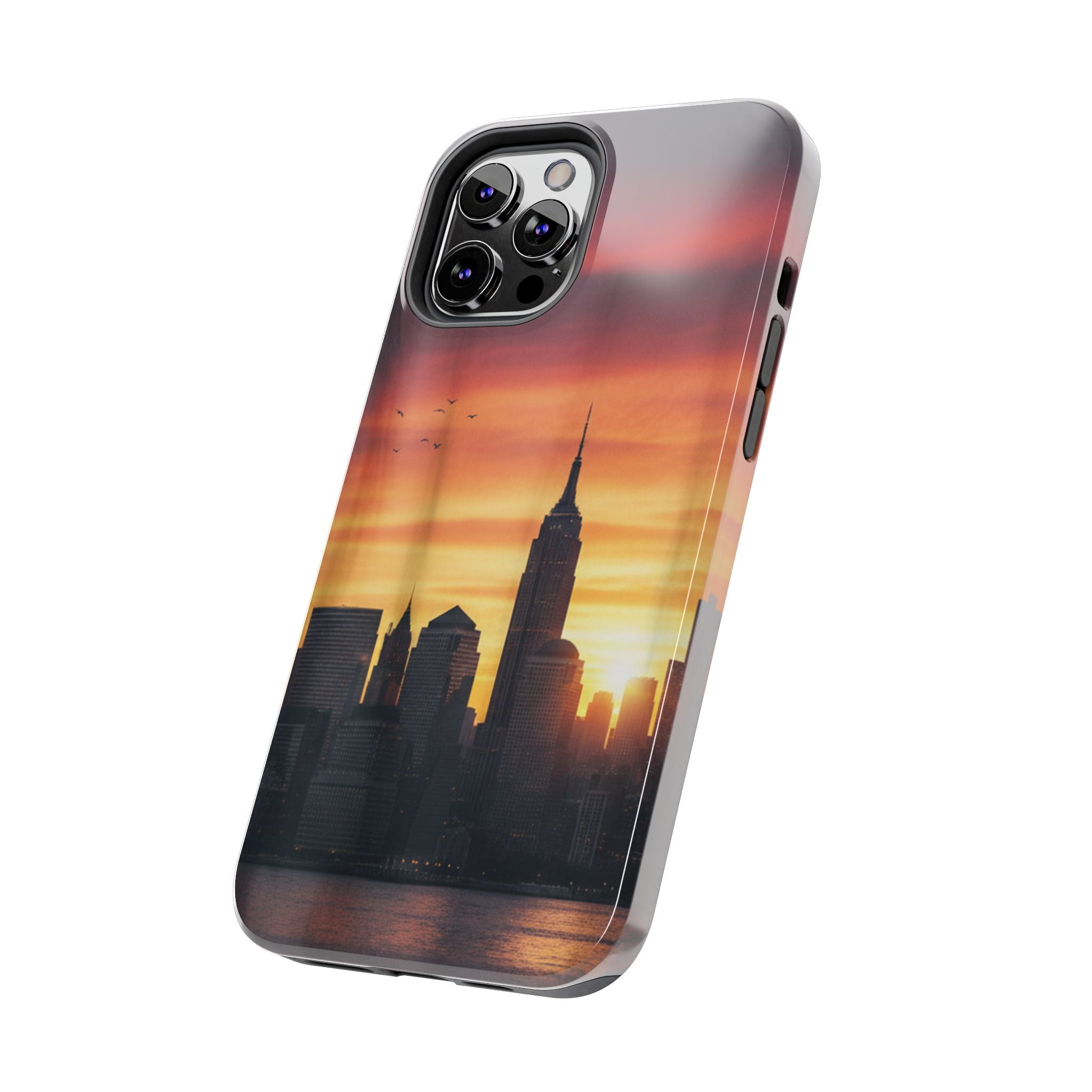 Tough Phone Case — NYC Skyline Sunset Protective Cover