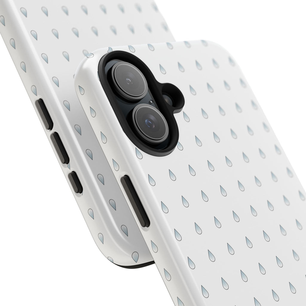 Tough Phone Case — Minimal Raindrop Protective Cover