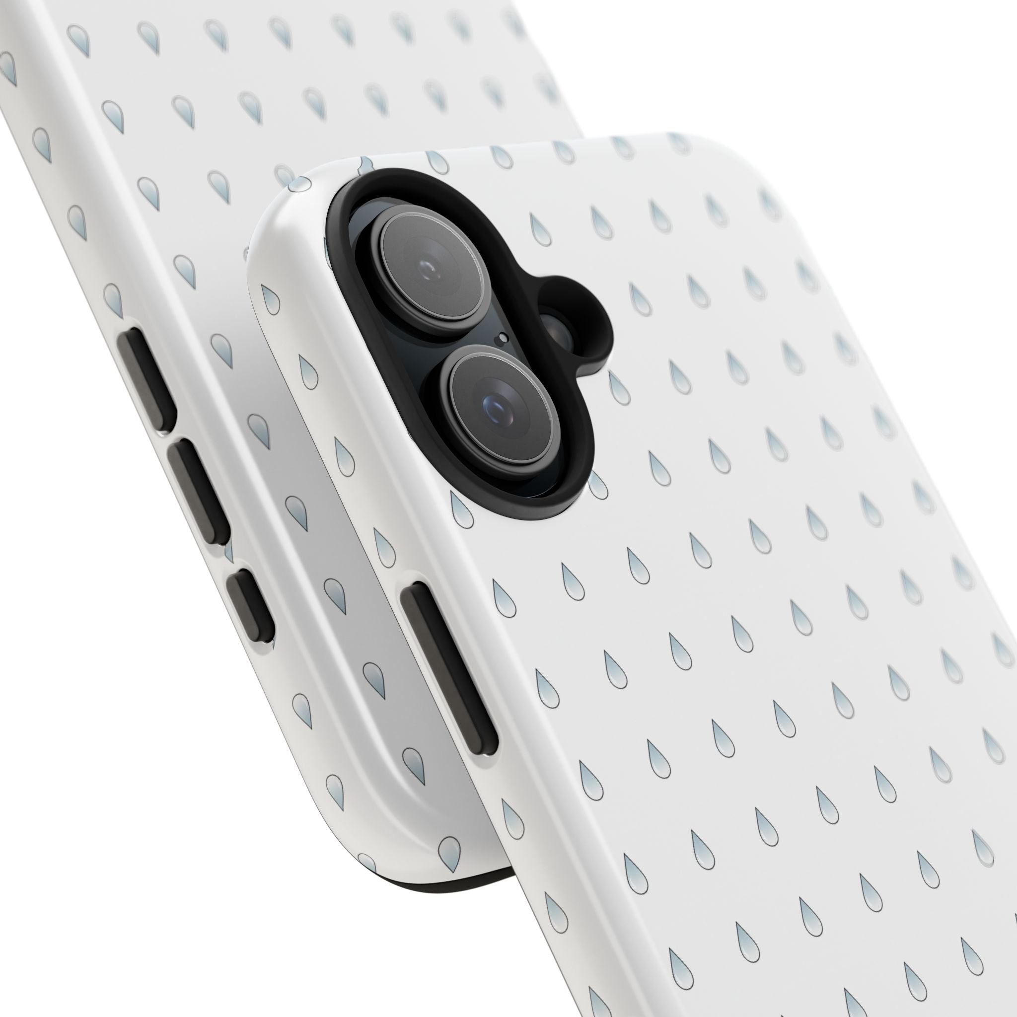 Tough Phone Case — Minimal Raindrop Protective Cover