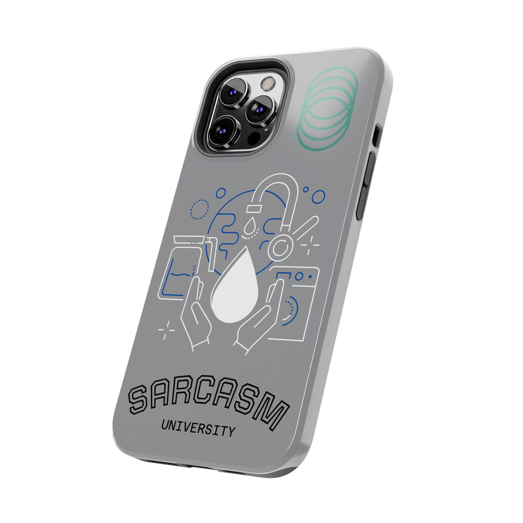 Sarcasm University Tough Phone Case — Scientific Lab Drop Design