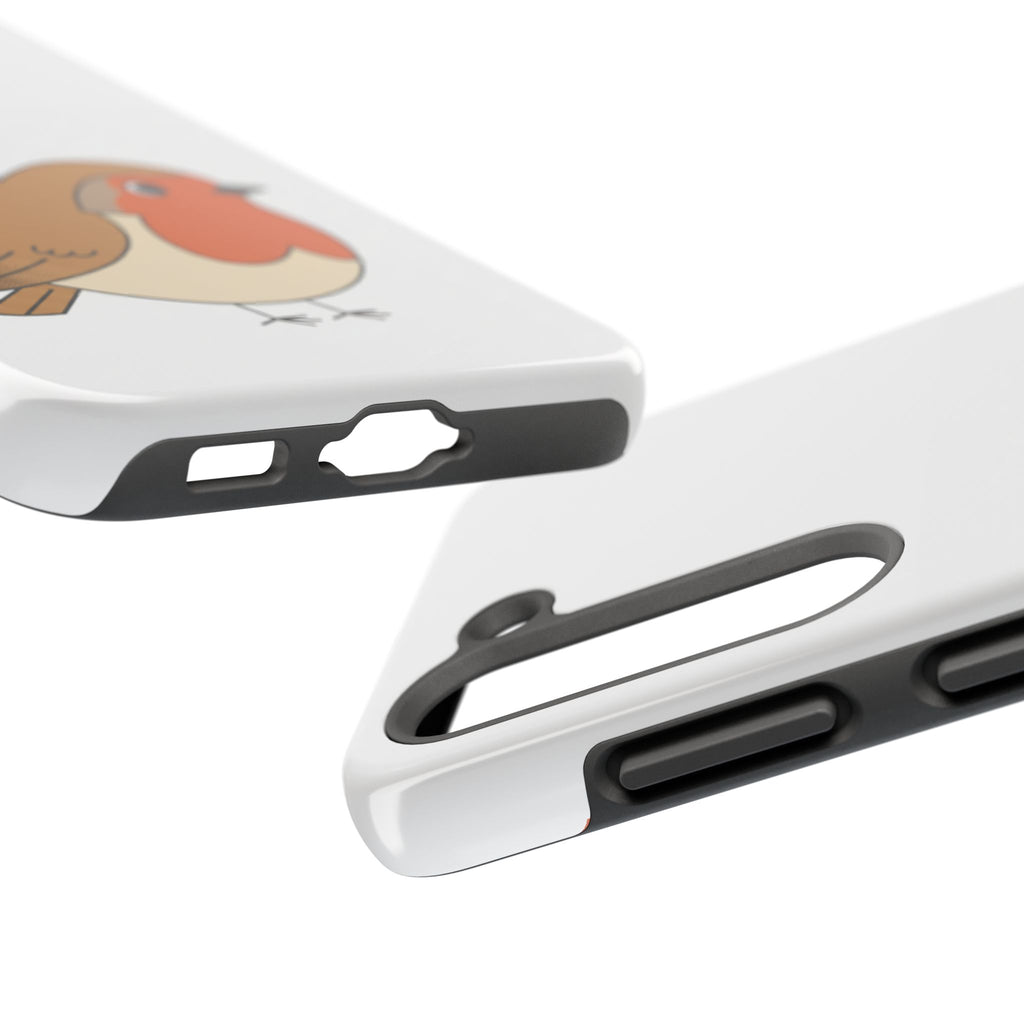 Cute Robin Tough Phone Case — Protective Bird iPhone Case