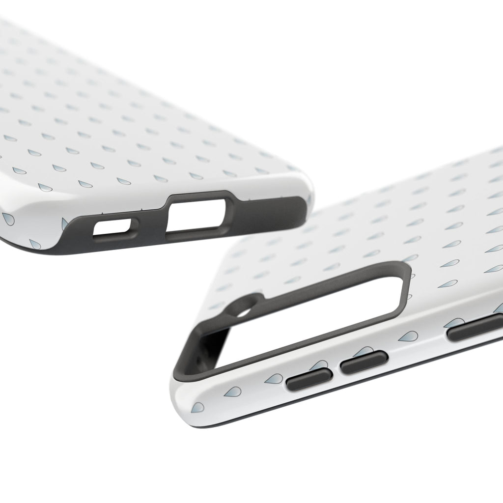 Tough Phone Case — Minimal Raindrop Protective Cover