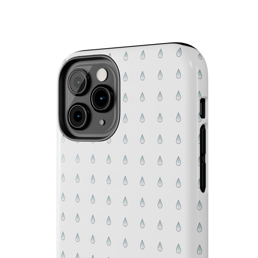 Tough Phone Case — Minimal Raindrop Protective Cover