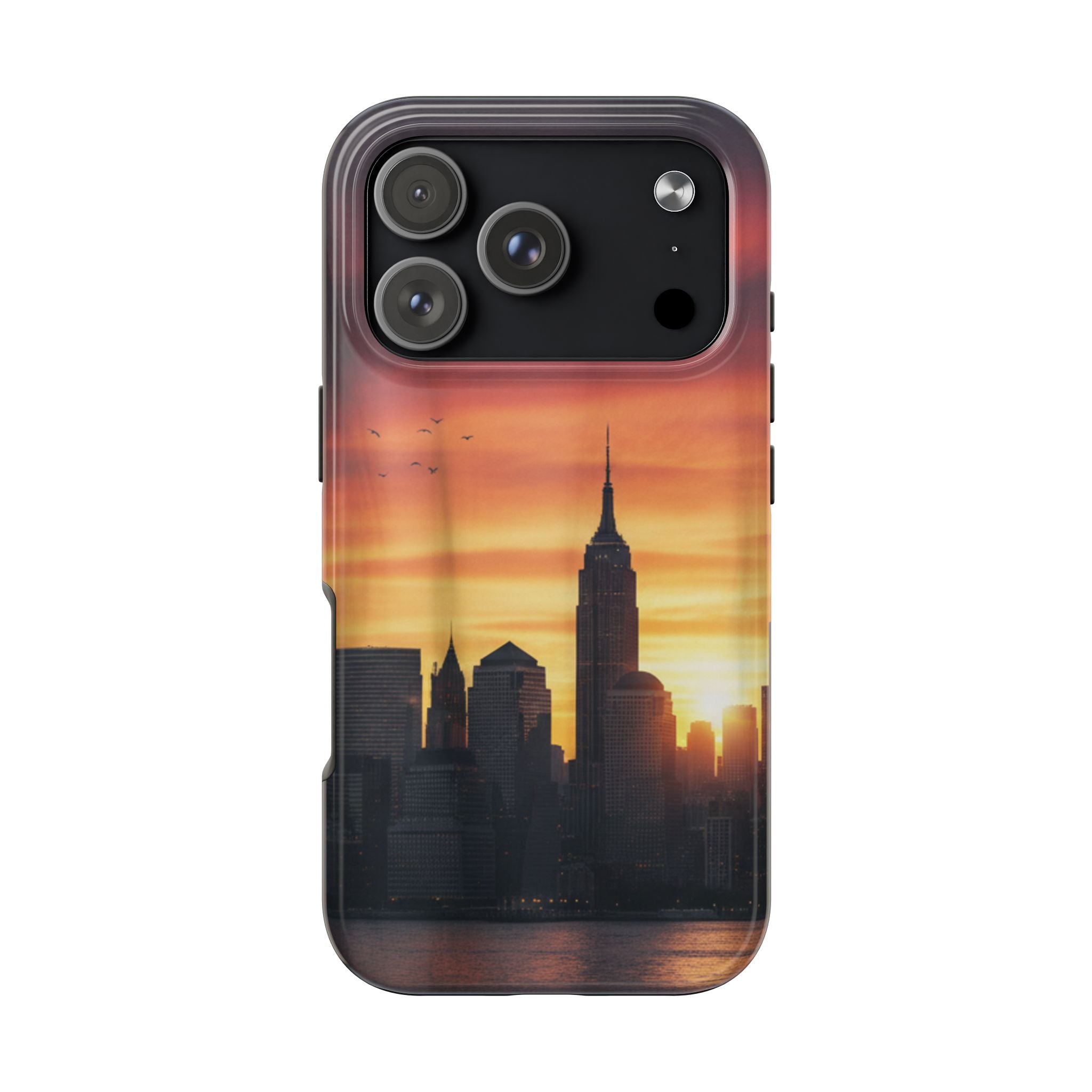 Tough Phone Case — NYC Skyline Sunset Protective Cover