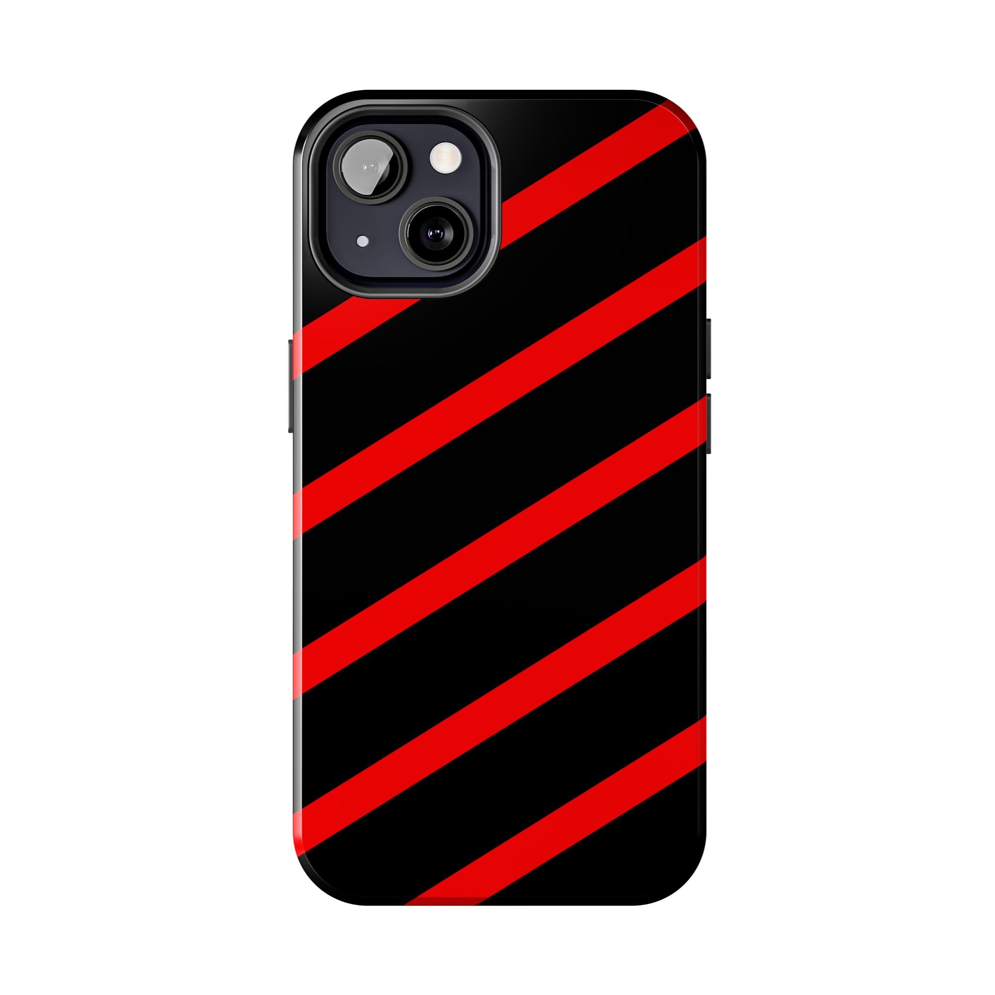 Copy of Tough Phone Case — Blue Diagonal Stripe Shockproof Cover