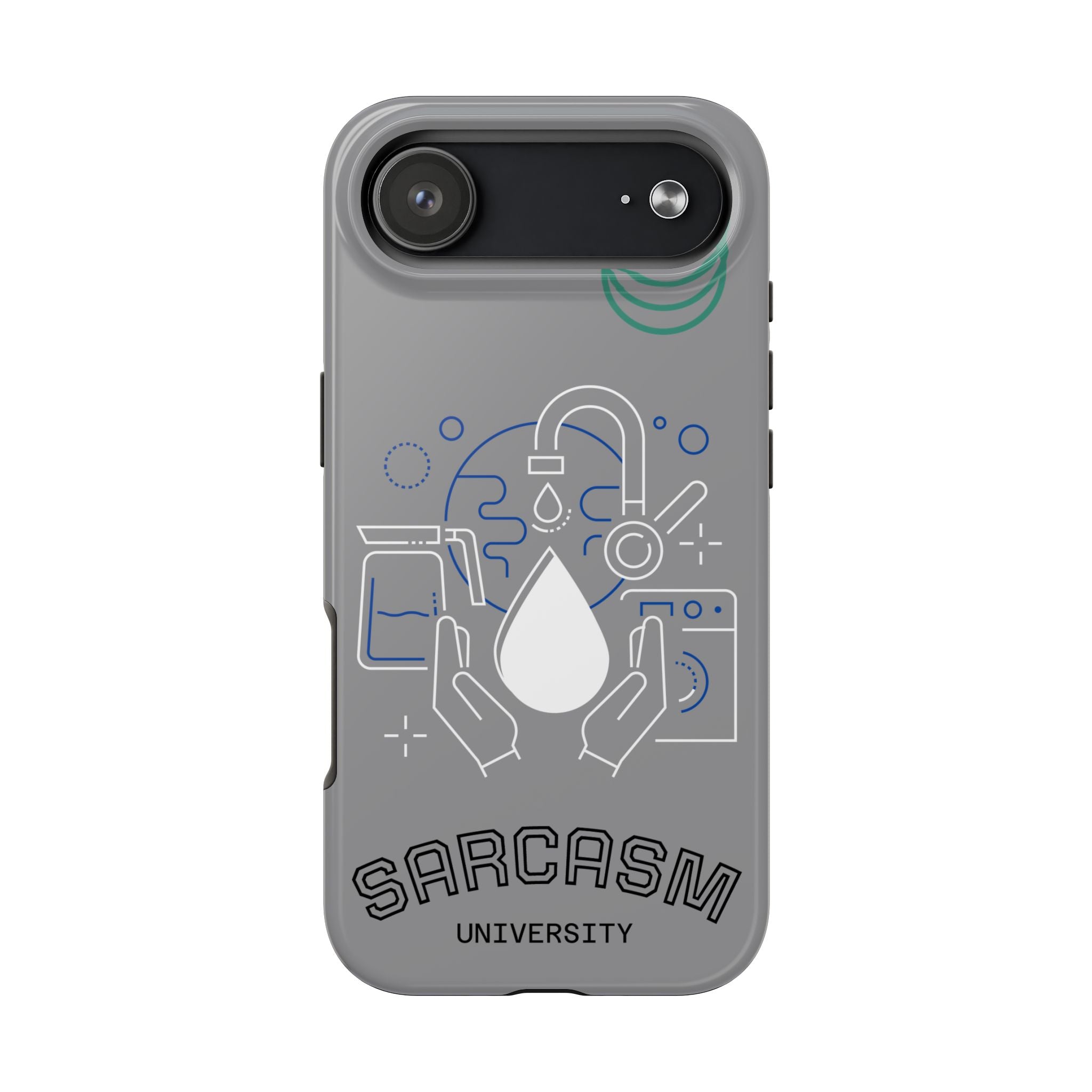 Sarcasm University Tough Phone Case — Scientific Lab Drop Design