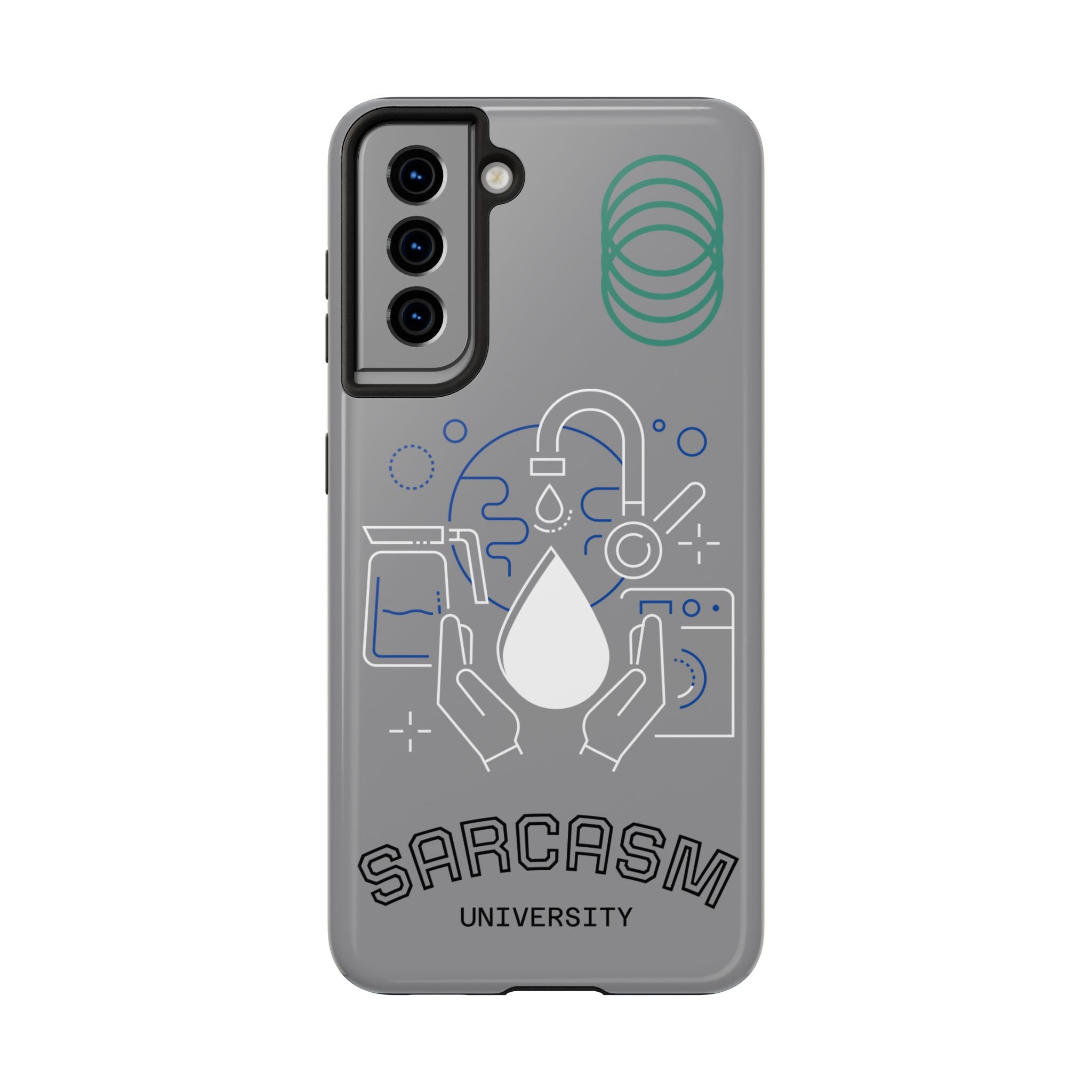 Sarcasm University Tough Phone Case — Scientific Lab Drop Design