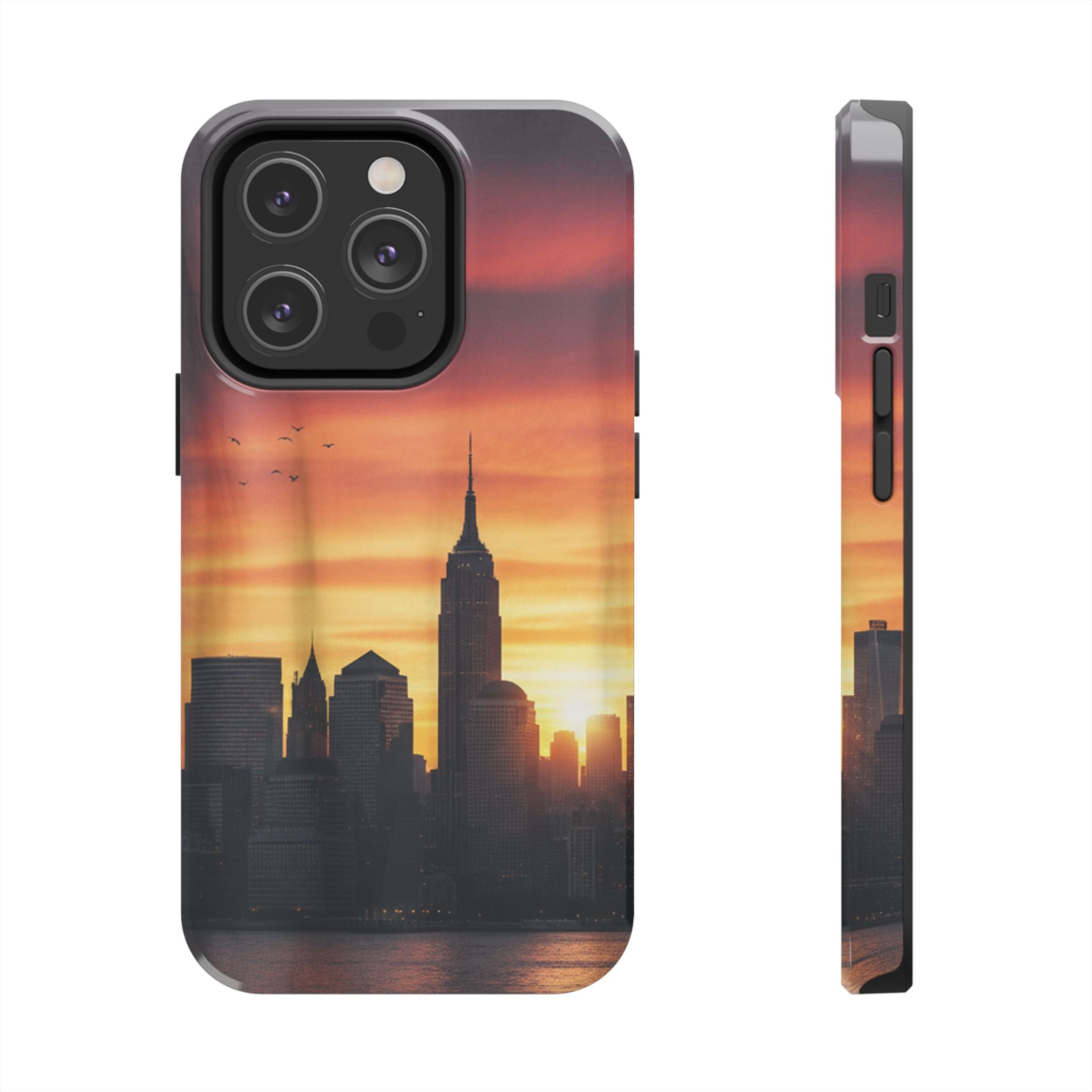 Tough Phone Case — NYC Skyline Sunset Protective Cover