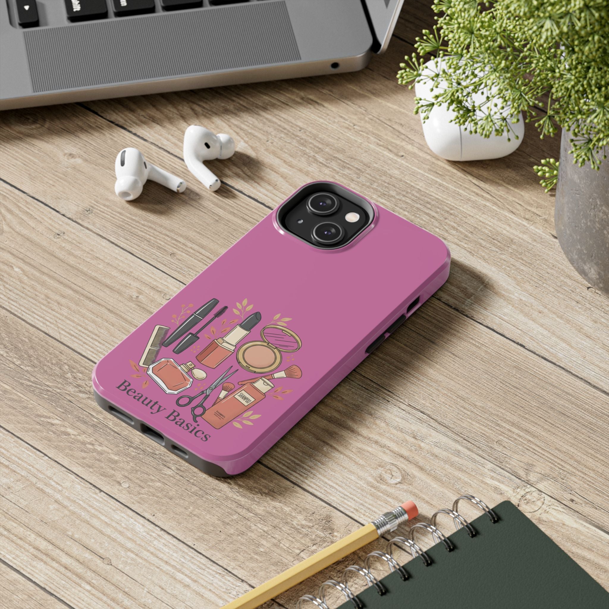 Beauty Basics Tough Phone Cases - Pink