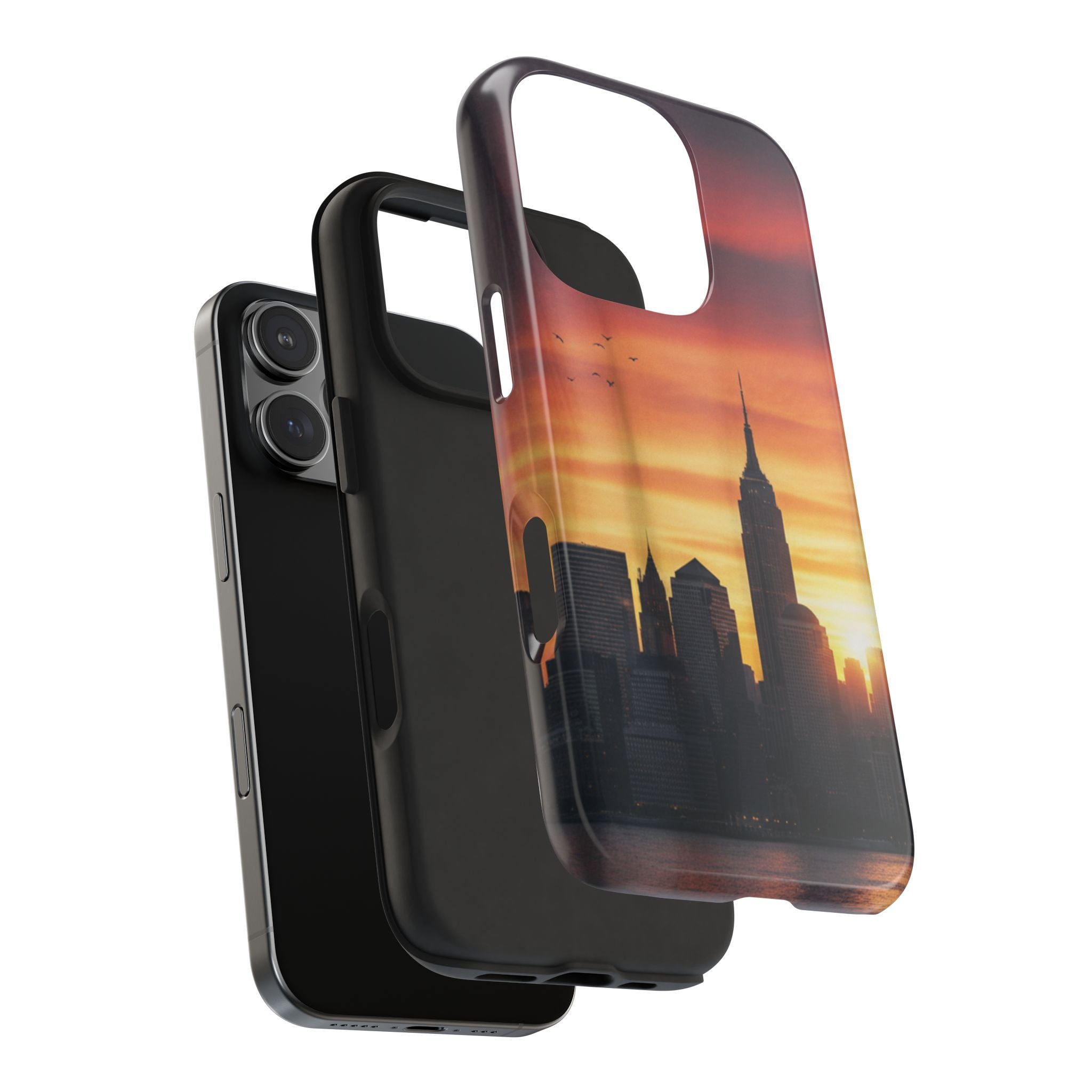 Tough Phone Case — NYC Skyline Sunset Protective Cover