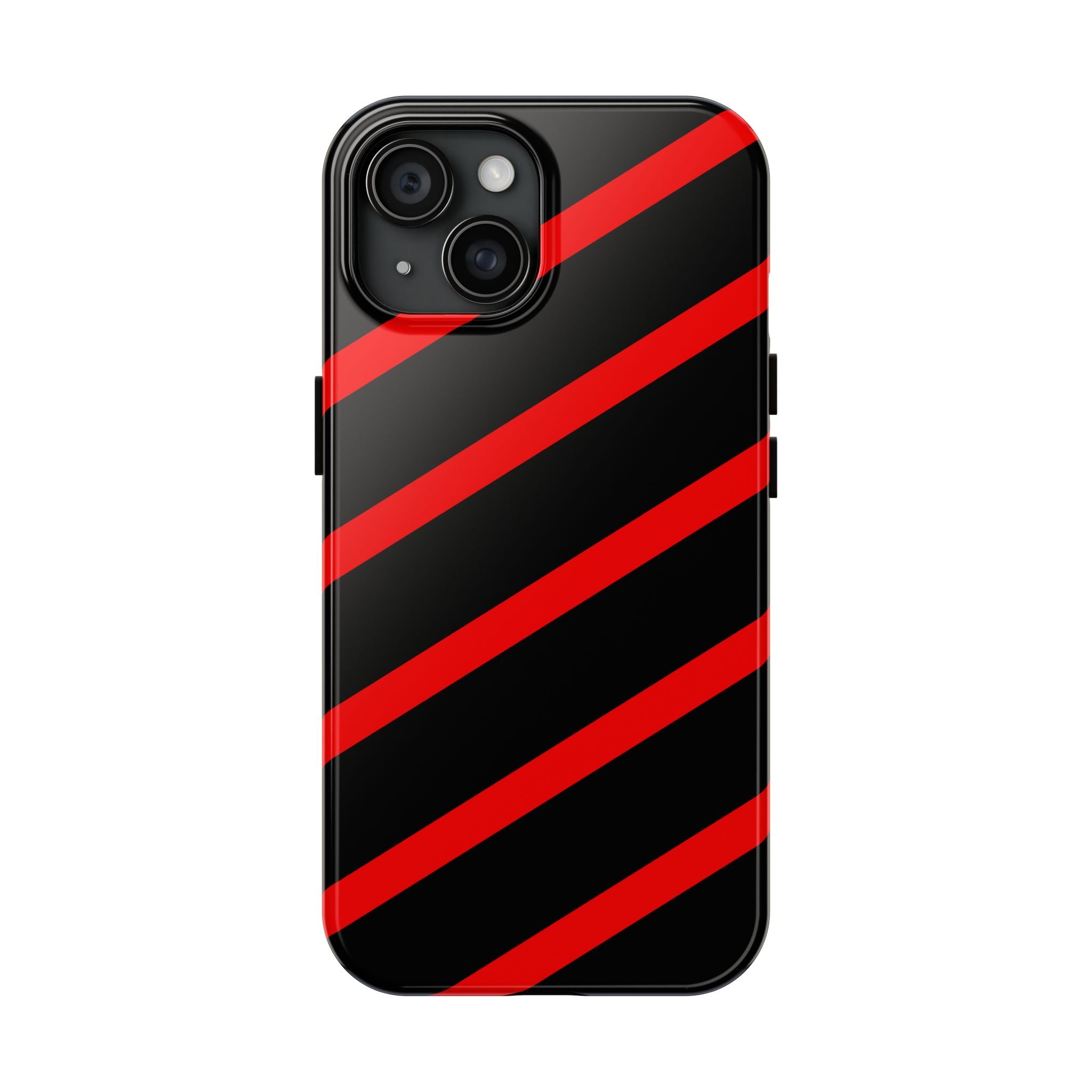 Copy of Tough Phone Case — Blue Diagonal Stripe Shockproof Cover