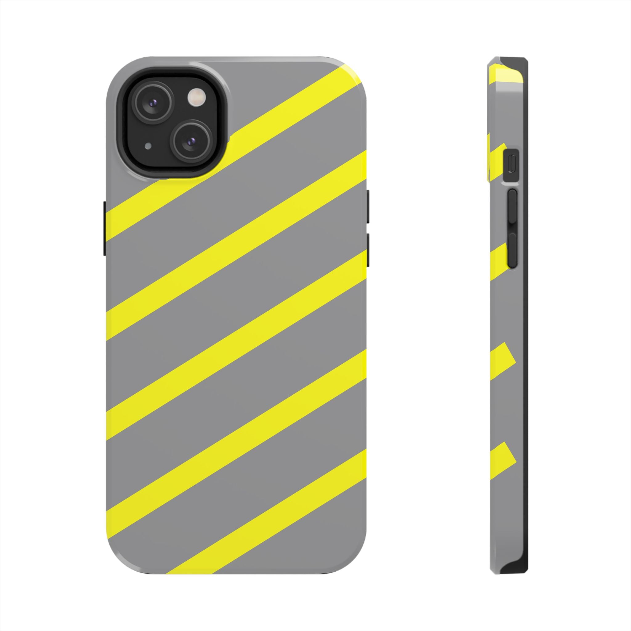 Copy of Tough Phone Case — Blue Diagonal Stripe Shockproof Cover
