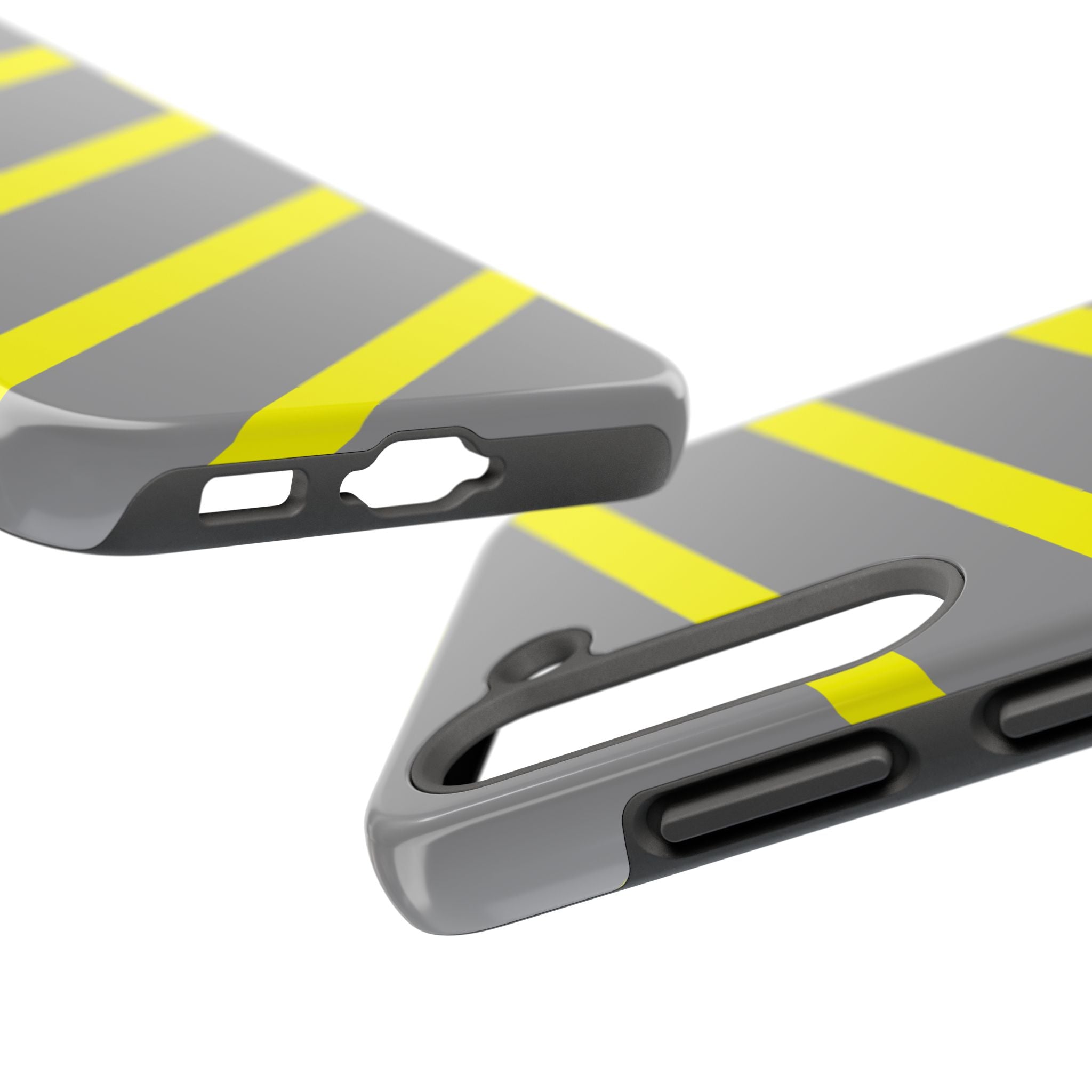 Copy of Tough Phone Case — Blue Diagonal Stripe Shockproof Cover