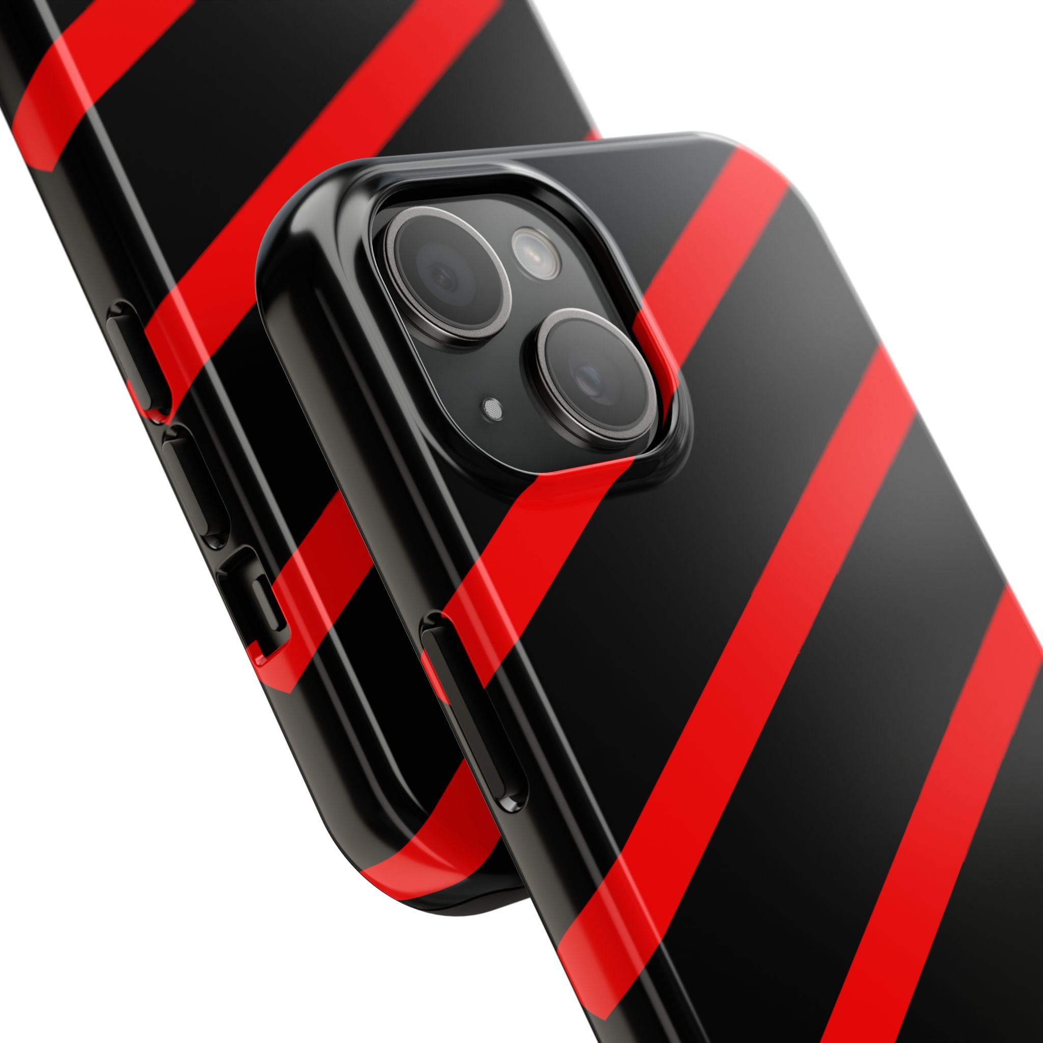 Copy of Tough Phone Case — Blue Diagonal Stripe Shockproof Cover