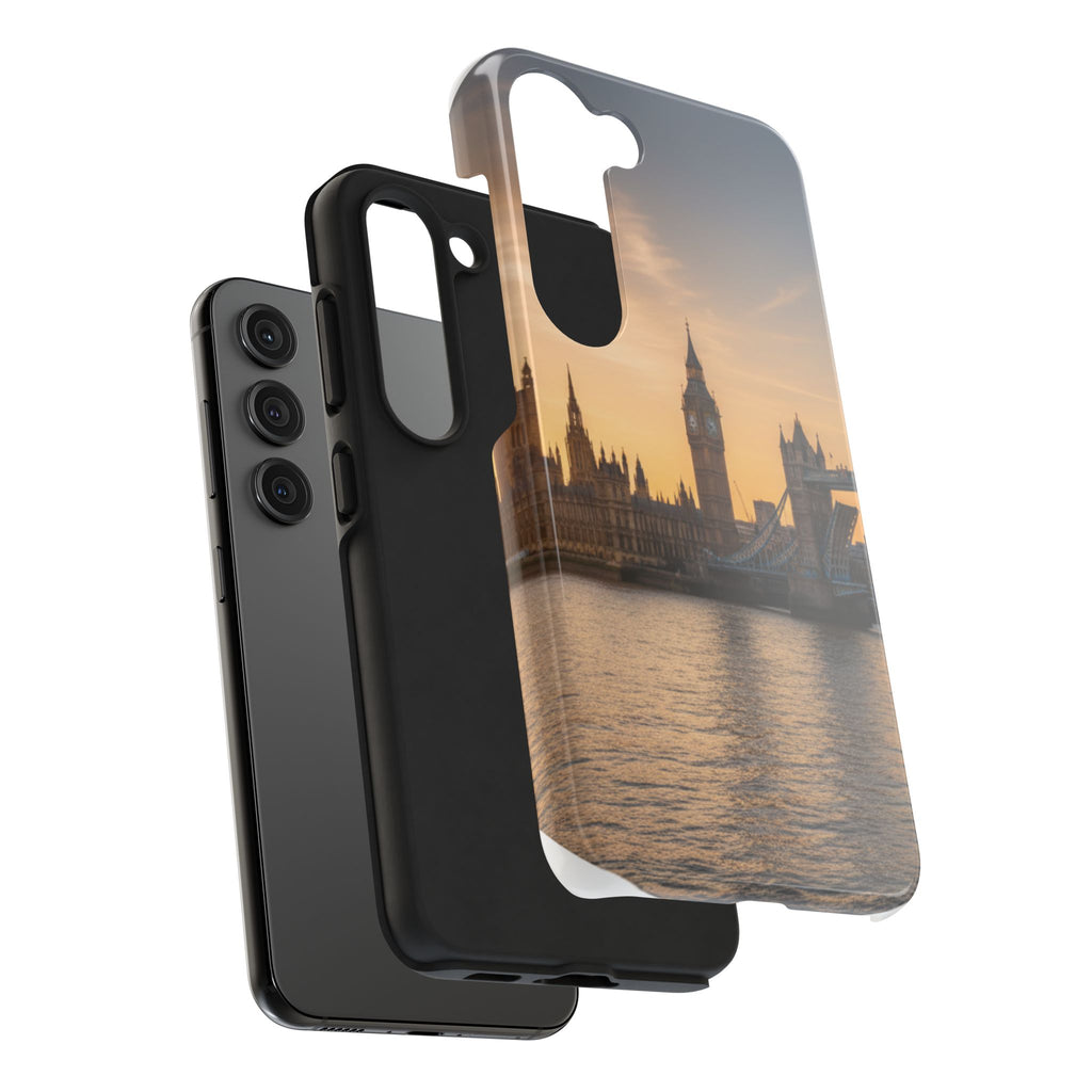 London Skyline Tough Phone Case — Big Ben at Sunset