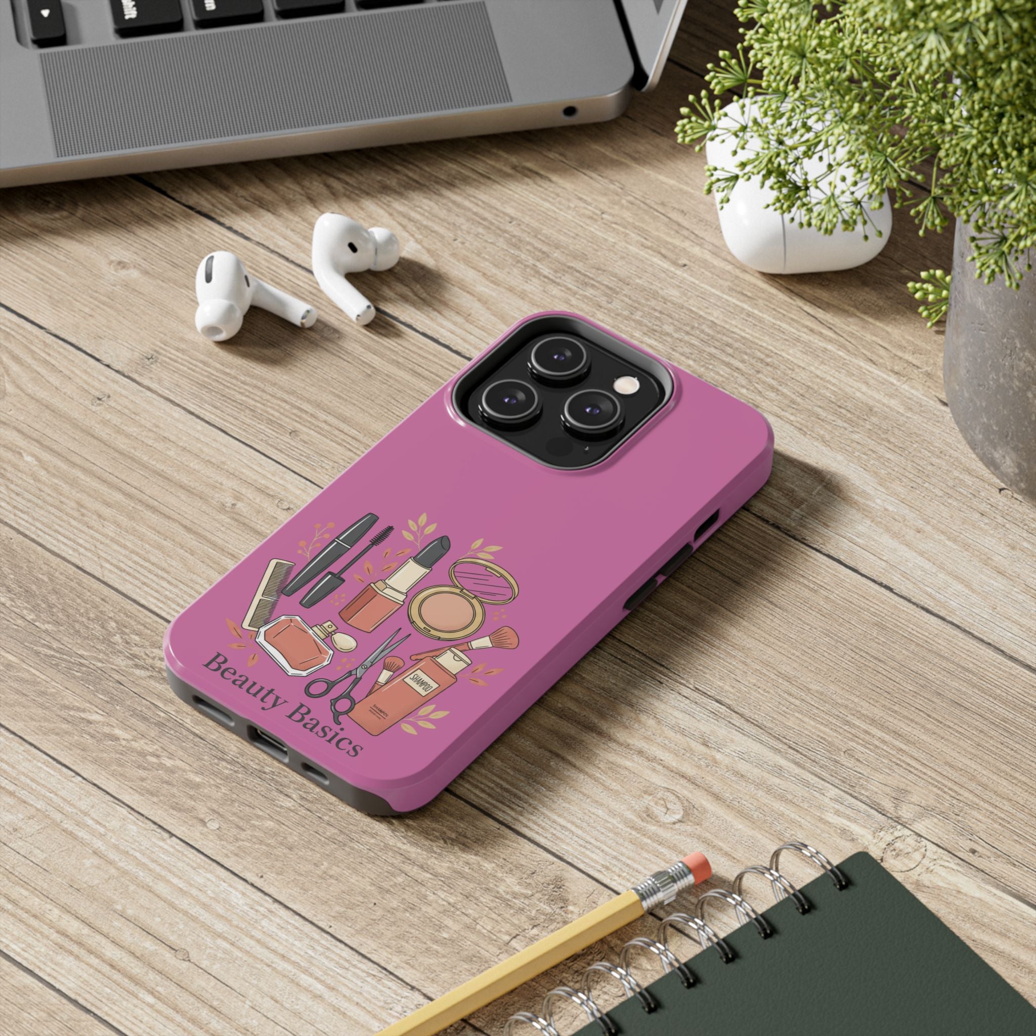 Beauty Basics Tough Phone Cases - Pink