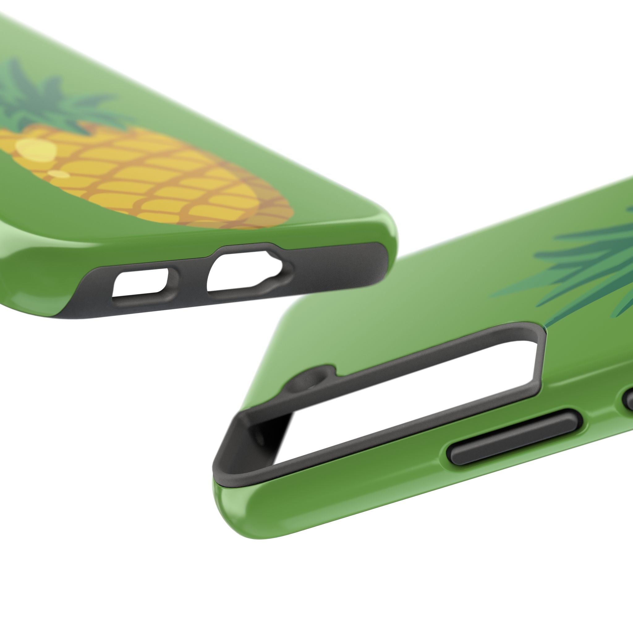Pineapple Tough Phone Case — Tropical Green Protective Phone Cover