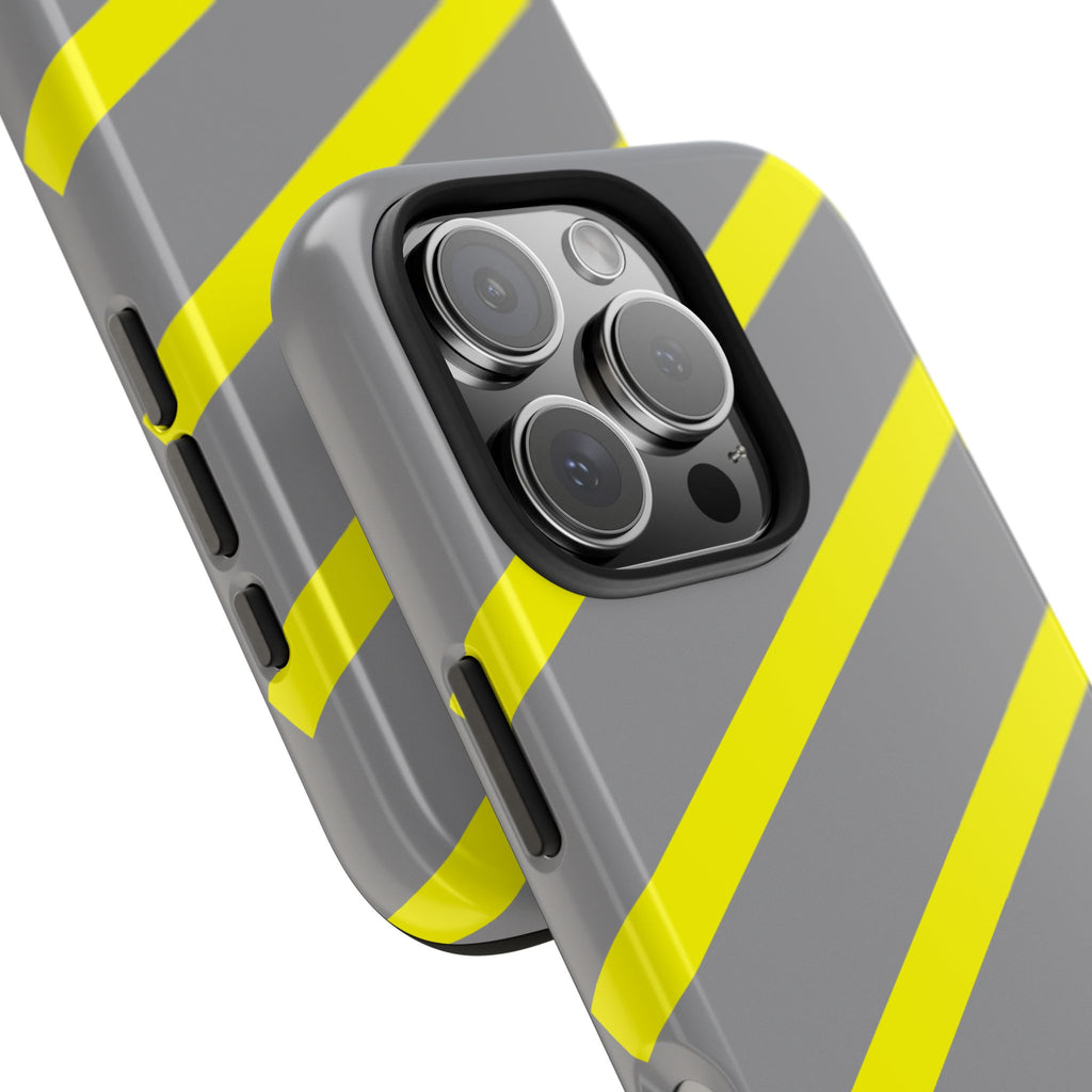 Copy of Tough Phone Case — Blue Diagonal Stripe Shockproof Cover