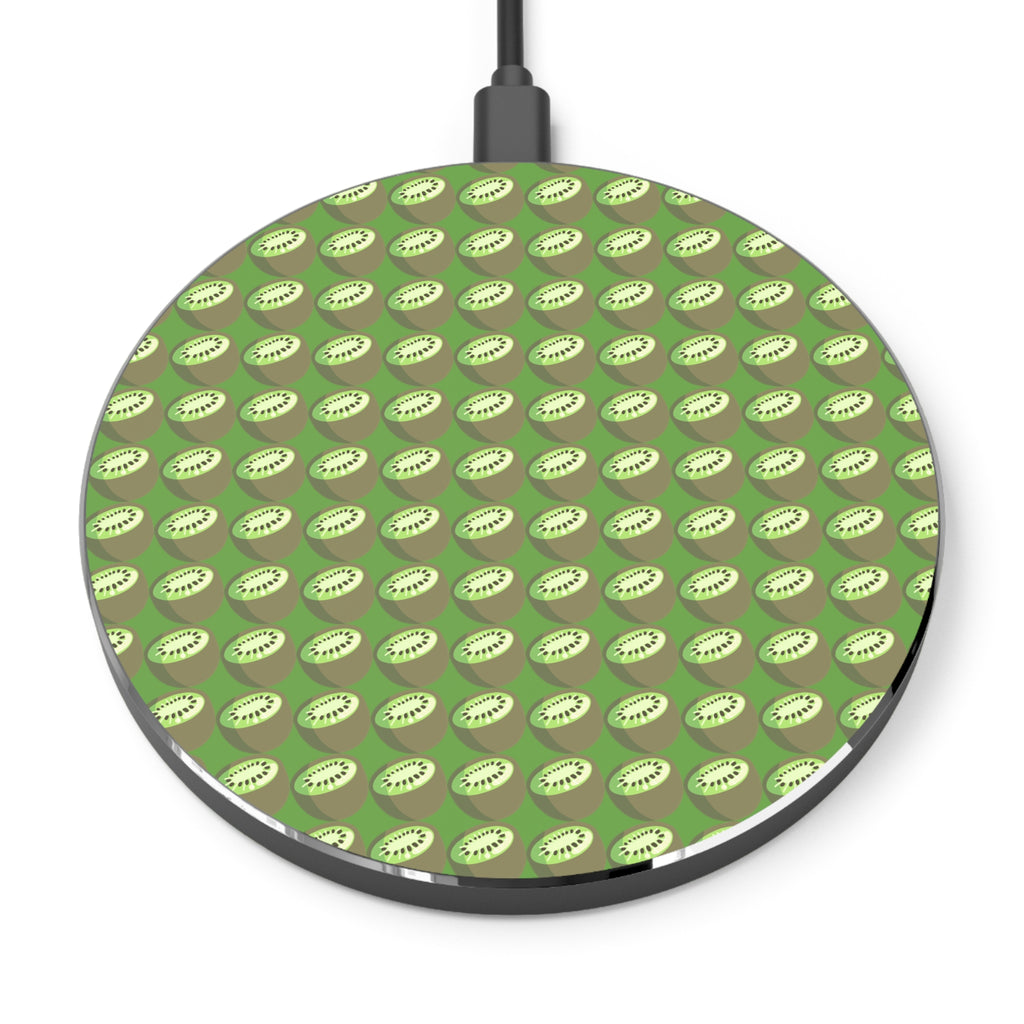 Wireless Charger — Green Avocado Pattern Fast Wireless Charging Pad