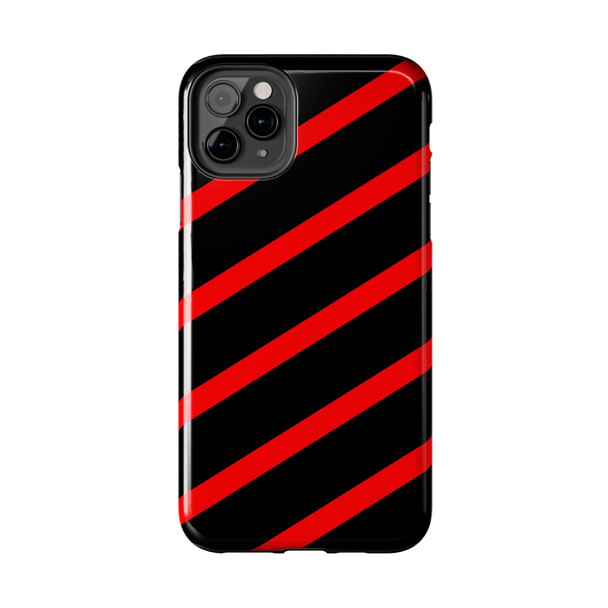 Copy of Tough Phone Case — Blue Diagonal Stripe Shockproof Cover