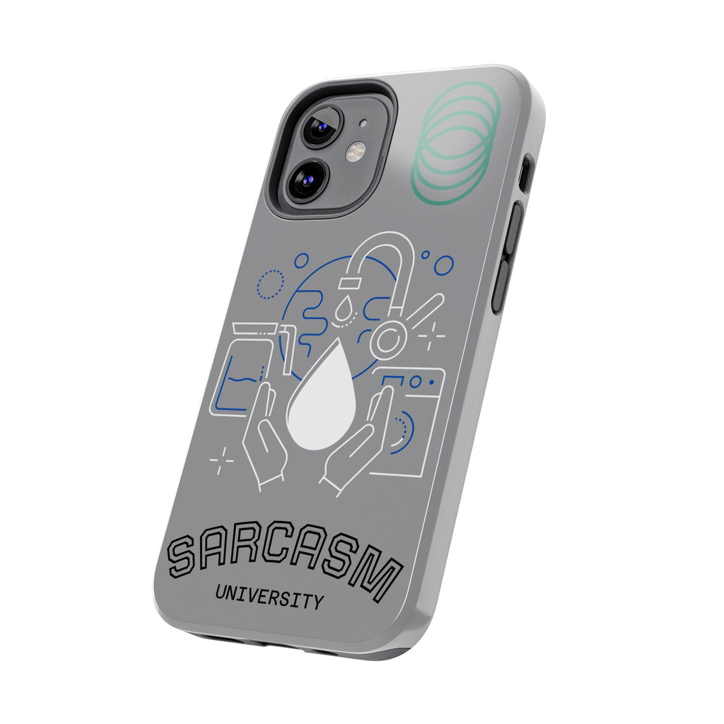 Sarcasm University Tough Phone Case — Scientific Lab Drop Design