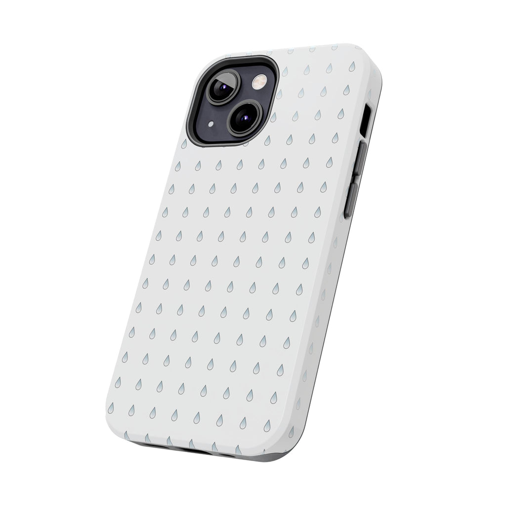 Tough Phone Case — Minimal Raindrop Protective Cover