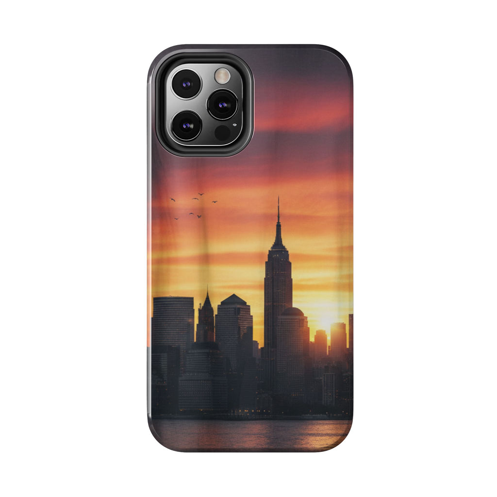 Tough Phone Case — NYC Skyline Sunset Protective Cover