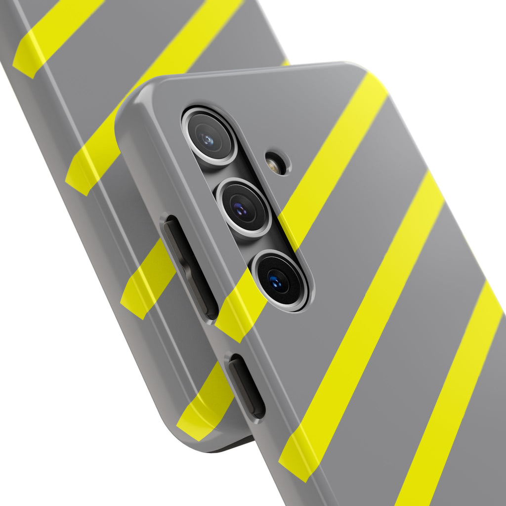 Copy of Tough Phone Case — Blue Diagonal Stripe Shockproof Cover