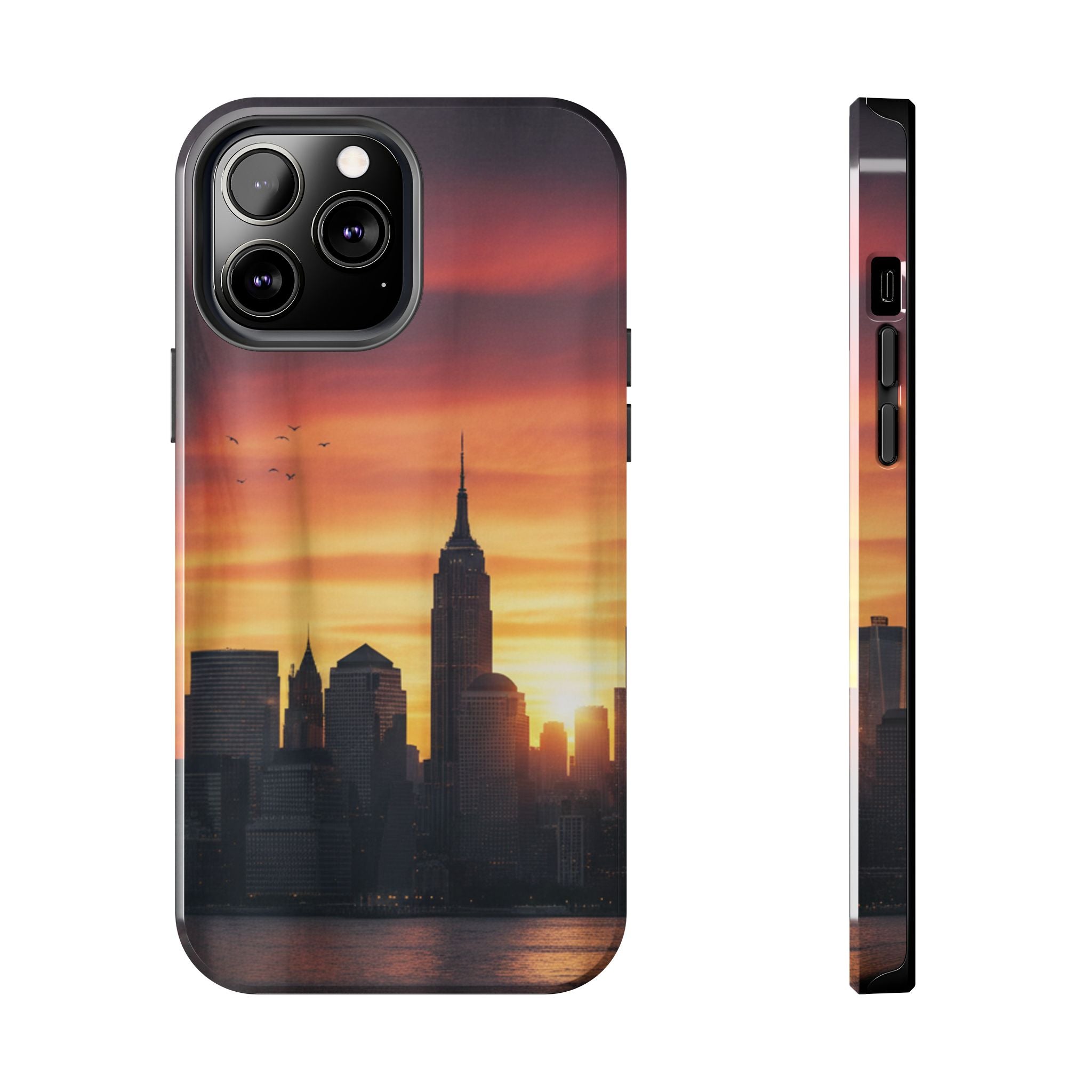 Tough Phone Case — NYC Skyline Sunset Protective Cover
