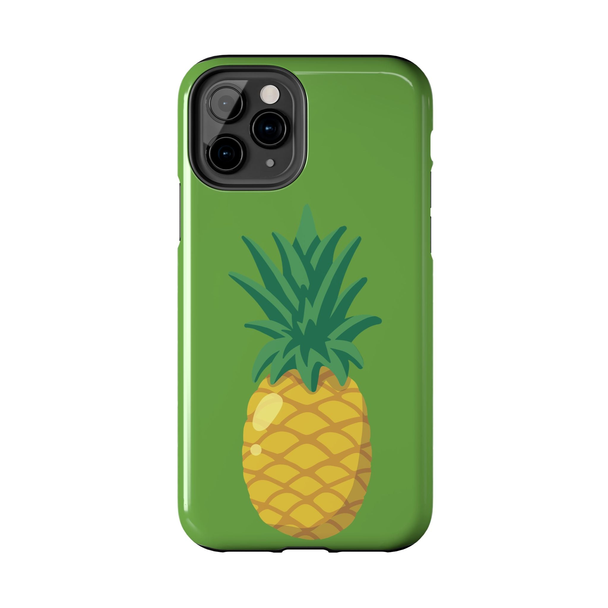 Pineapple Tough Phone Case — Tropical Green Protective Phone Cover