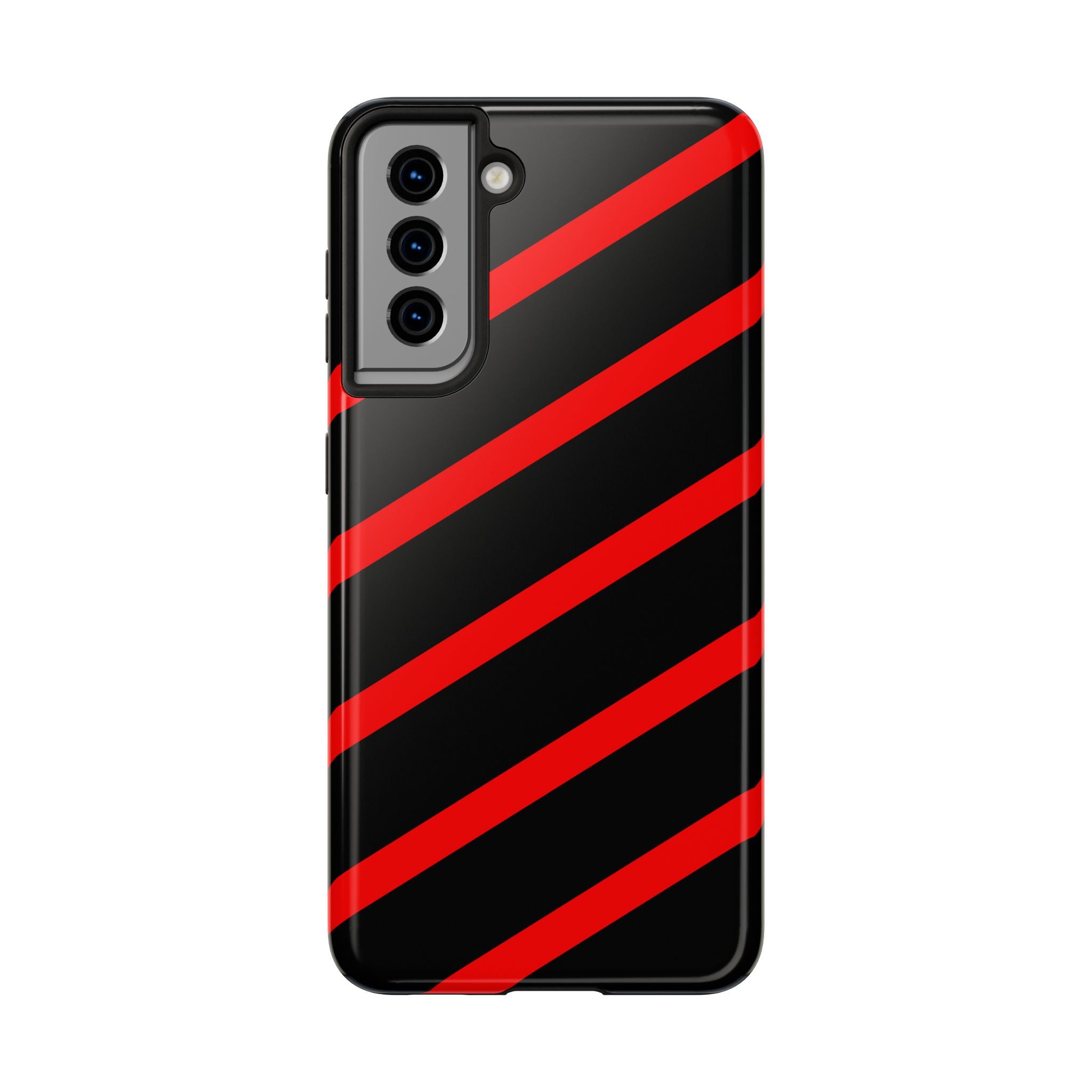 Copy of Tough Phone Case — Blue Diagonal Stripe Shockproof Cover