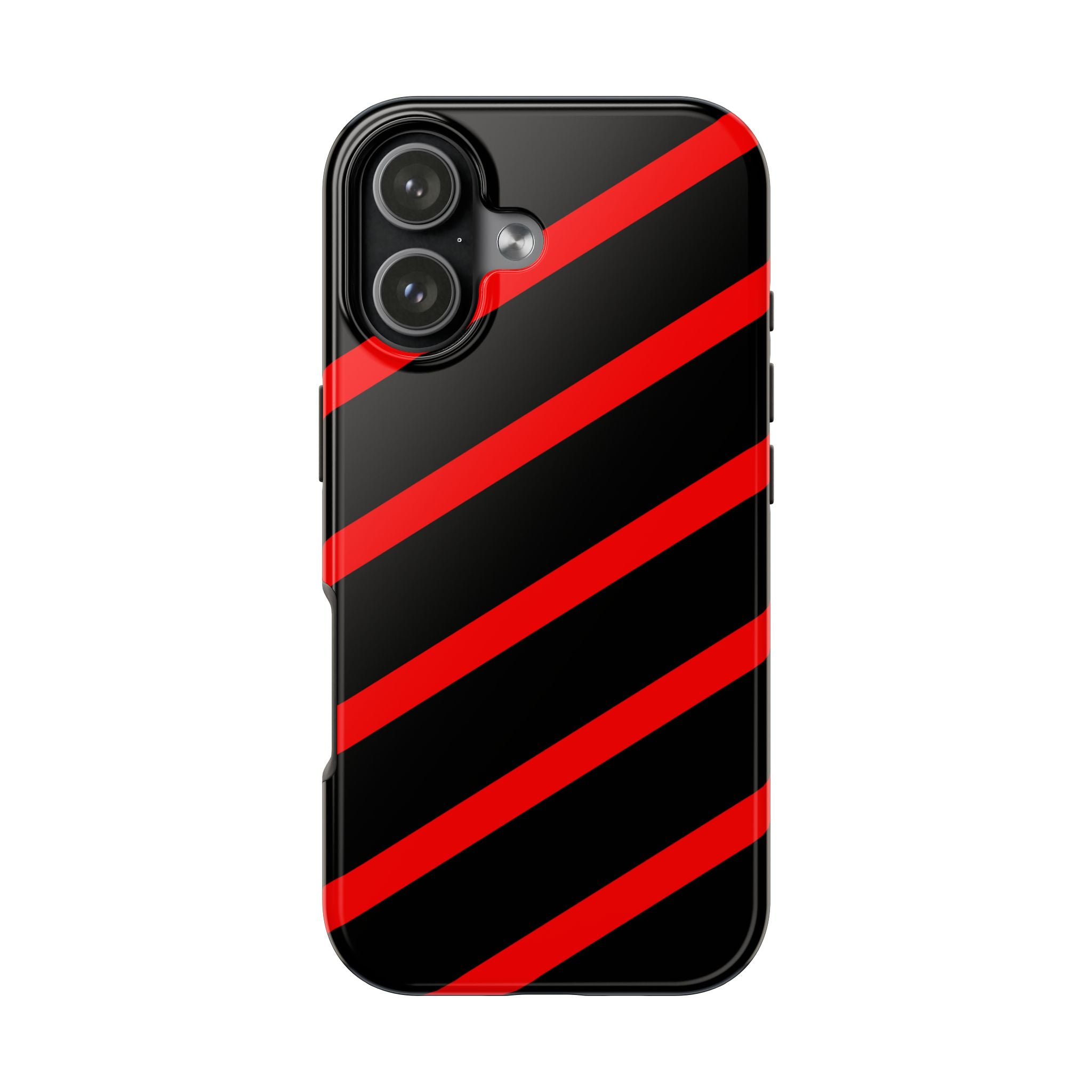 Copy of Tough Phone Case — Blue Diagonal Stripe Shockproof Cover