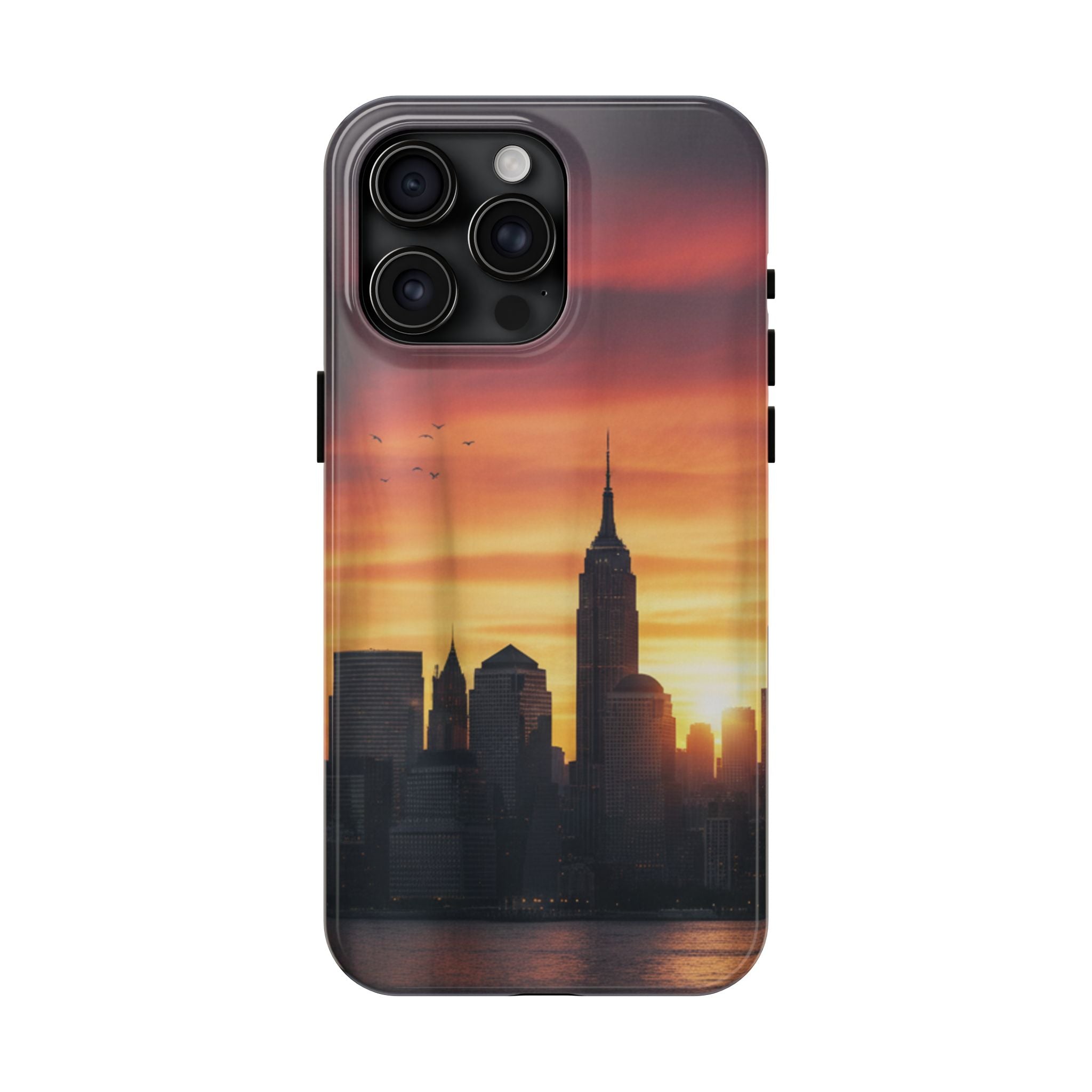Tough Phone Case — NYC Skyline Sunset Protective Cover