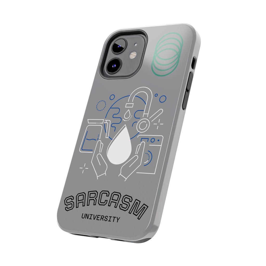 Sarcasm University Tough Phone Case — Scientific Lab Drop Design