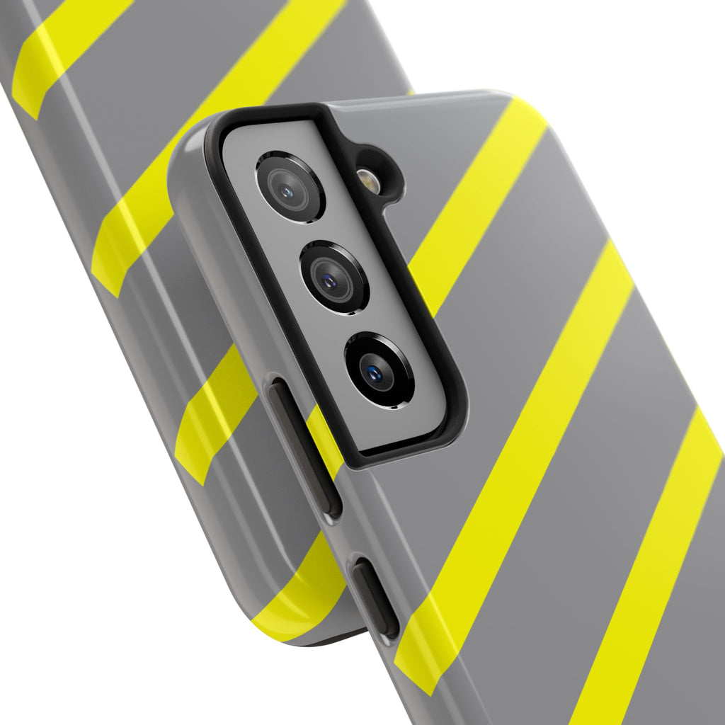 Copy of Tough Phone Case — Blue Diagonal Stripe Shockproof Cover