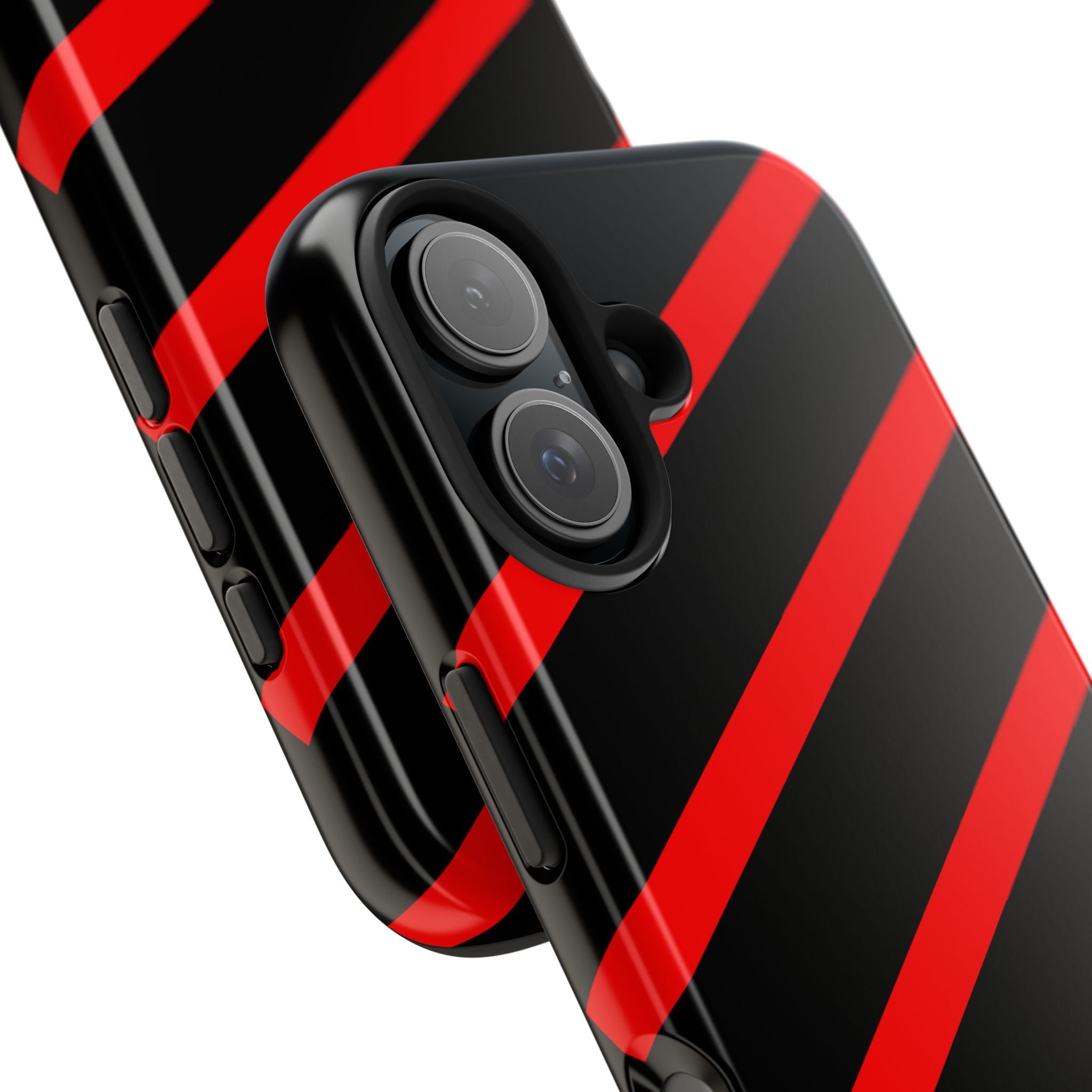 Copy of Tough Phone Case — Blue Diagonal Stripe Shockproof Cover