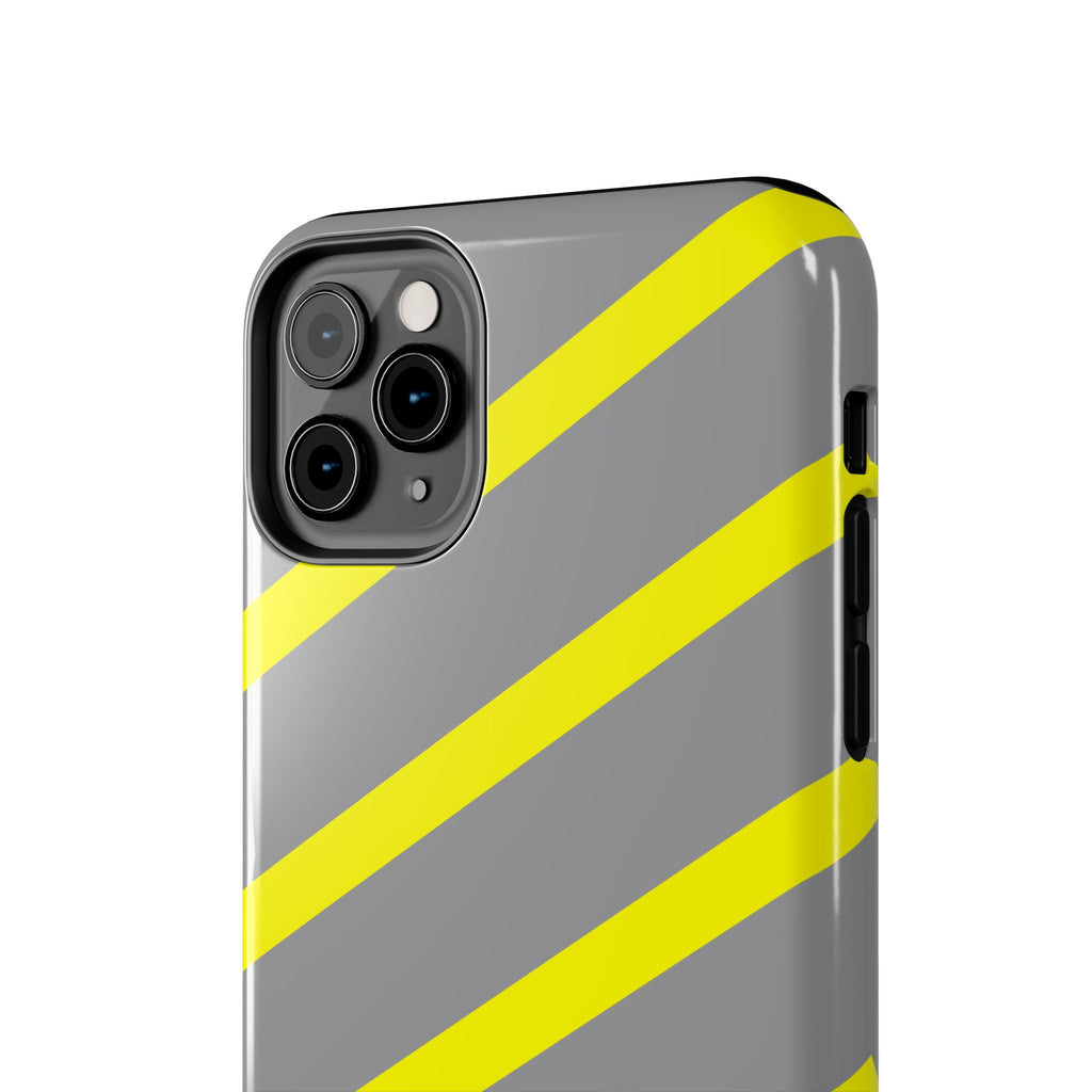 Copy of Tough Phone Case — Blue Diagonal Stripe Shockproof Cover