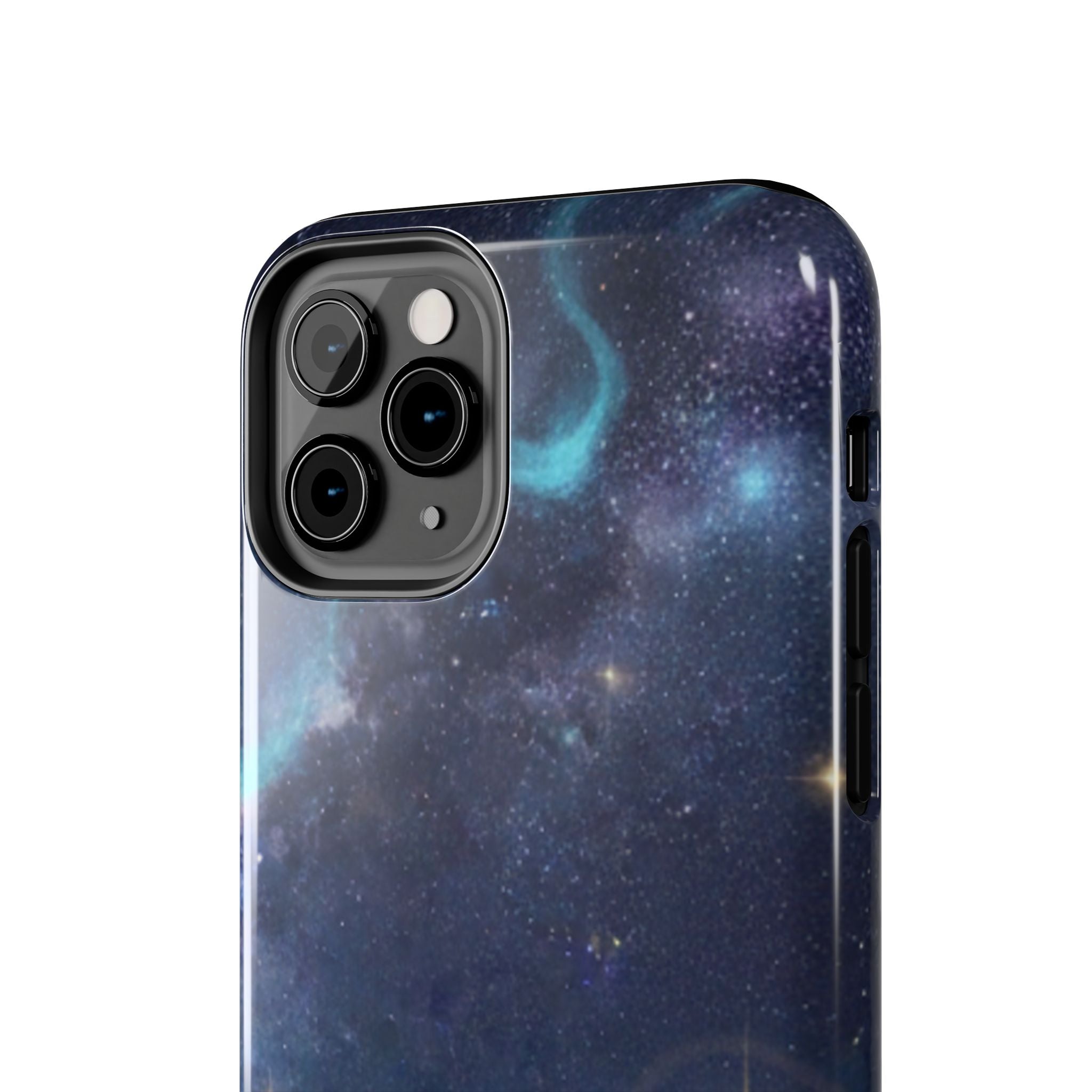 Galaxy Night Sky Tough Phone Case — Starry Landscape Protective Phone Cover
